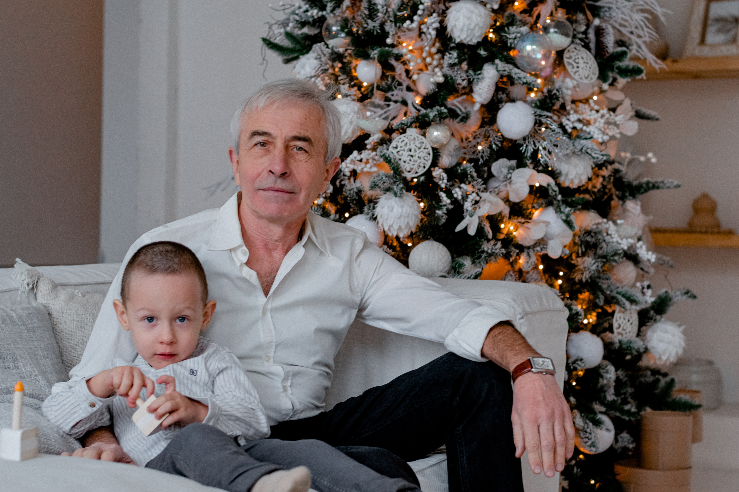 История Ванюши с дедушкой и мамой. Ульяна Сёмина, фотограф, Москва