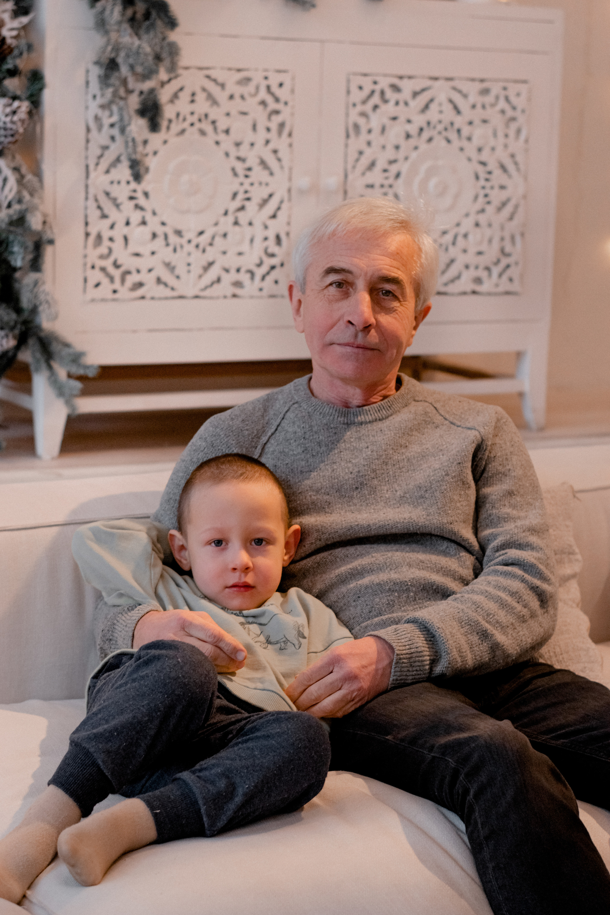 История Ванюши с дедушкой и мамой. Ульяна Сёмина, фотограф, Москва