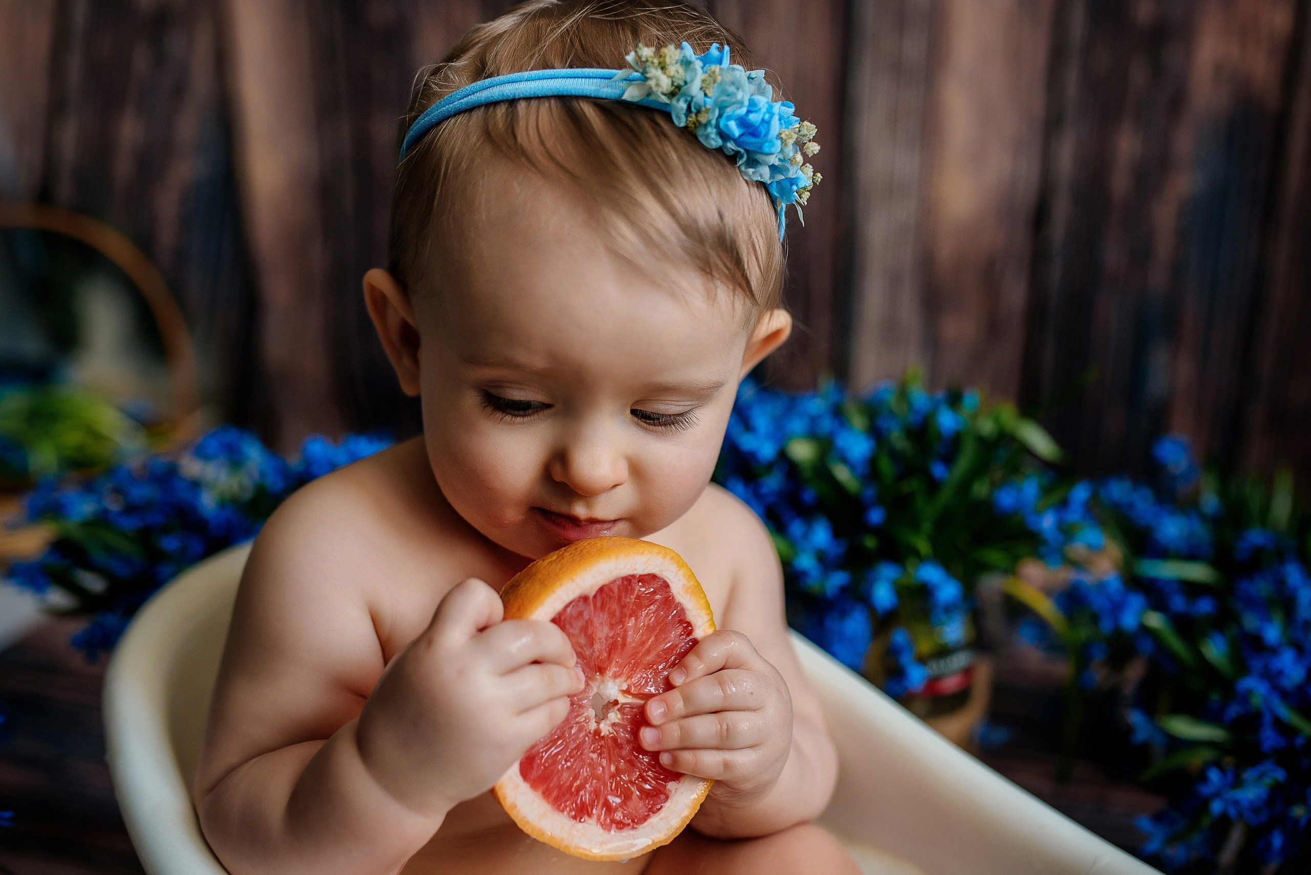 Детские молочные ванночки. Меркулова Ольга фотограф Воронеж