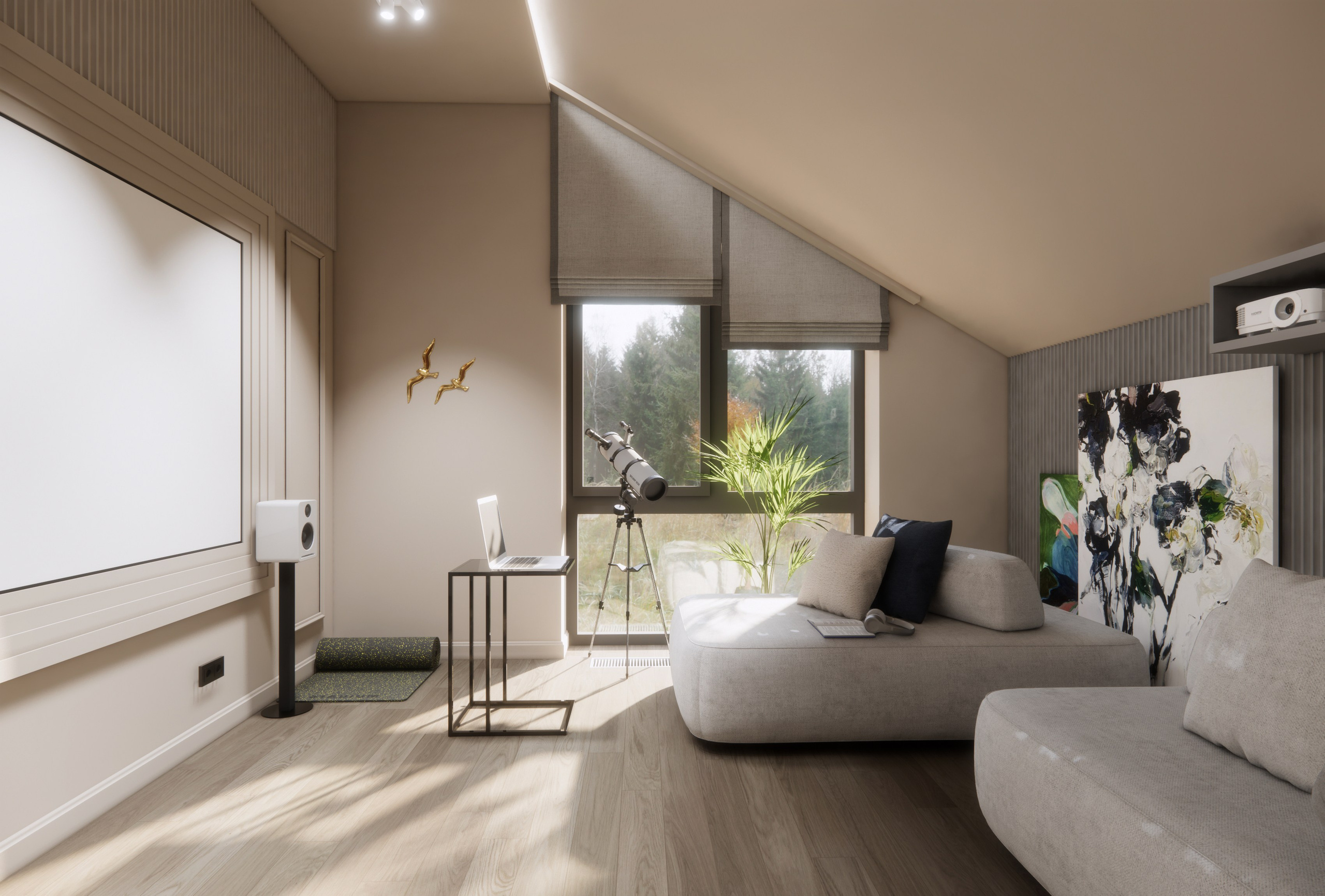 Коттедж Санкт-Петербург. Дизайн интерьеров Краснодар