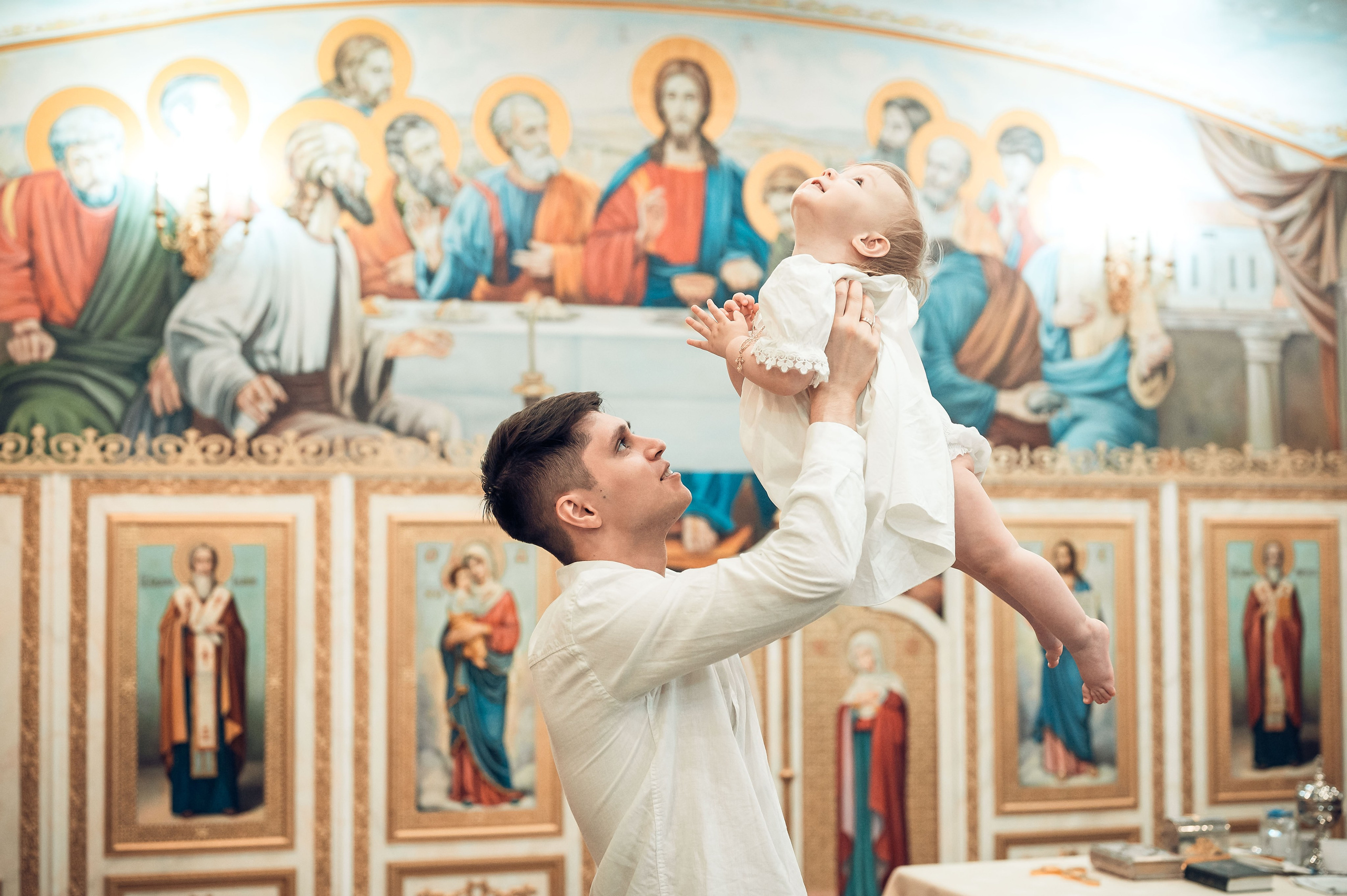 Крещение Евы в храме Александра Невского (Краснодар) — фотоальбом от фотографа Людмилы Абрамовой