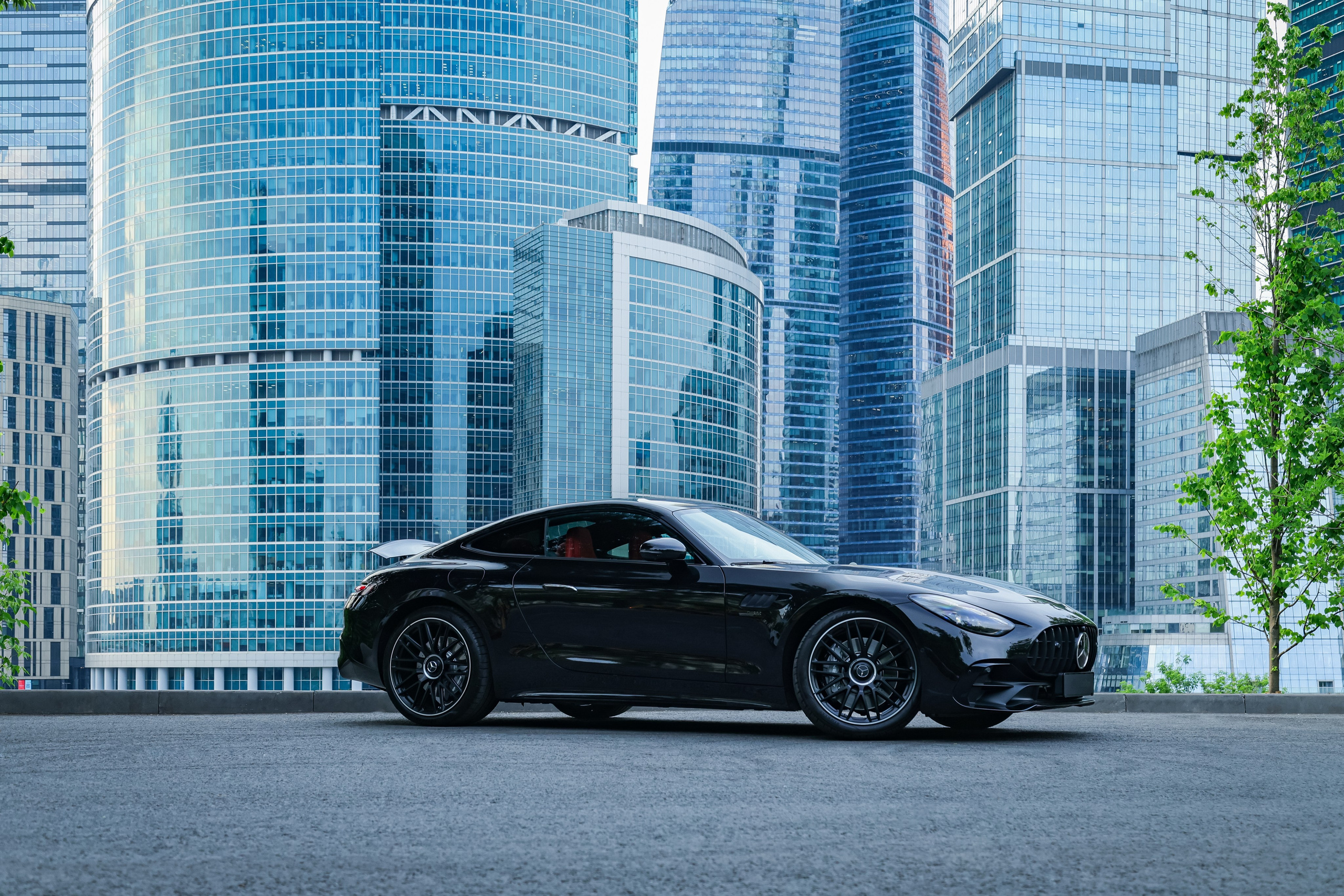 Фотосъёмка Mercedes Benz GT43 AMG в Москва-Сити | MIXTURE CAPTURES