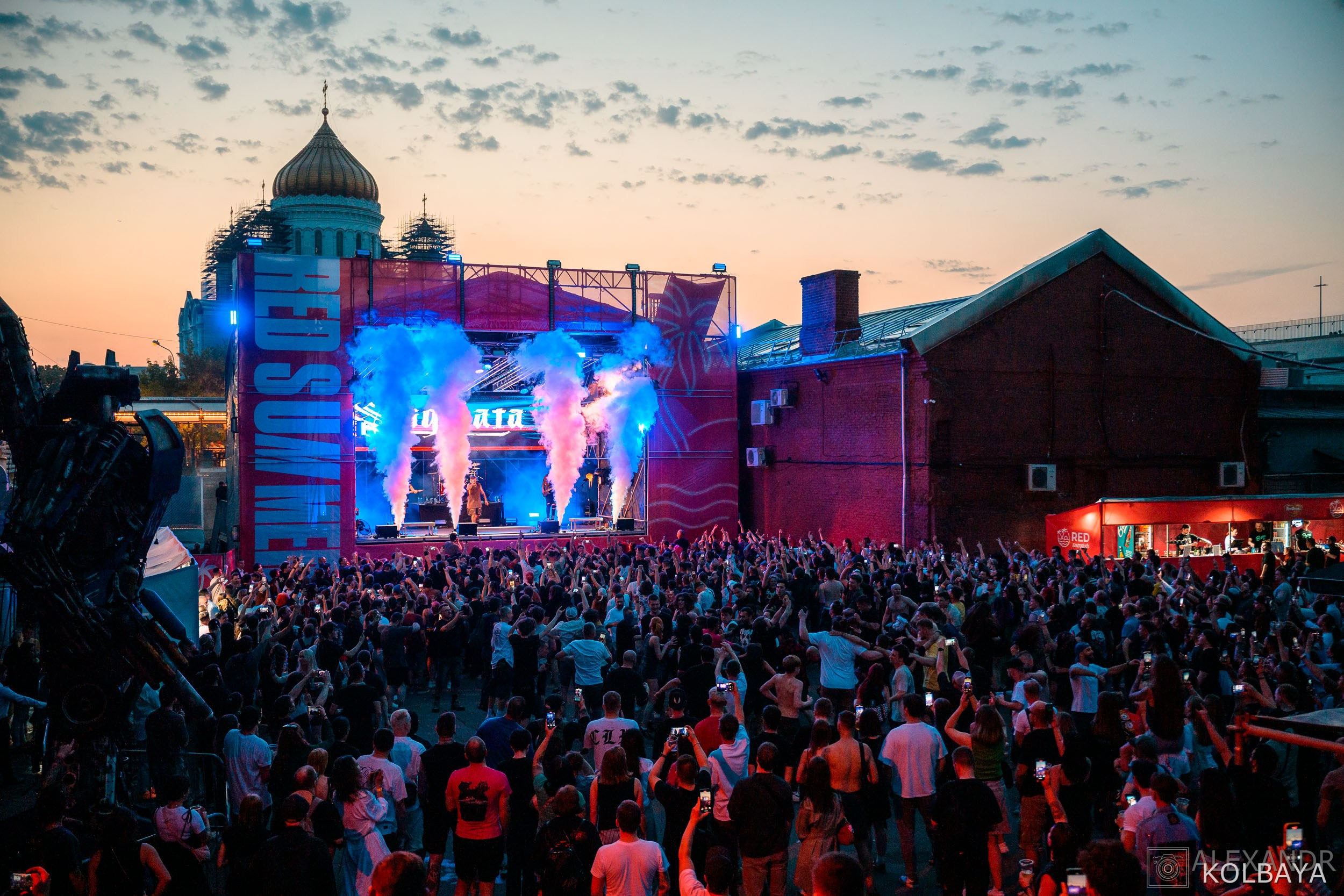 Концерт Stigmata на Red Summer (09.07.2025). Концертный и театральный репортажный фотограф в Москве Александр Колбая