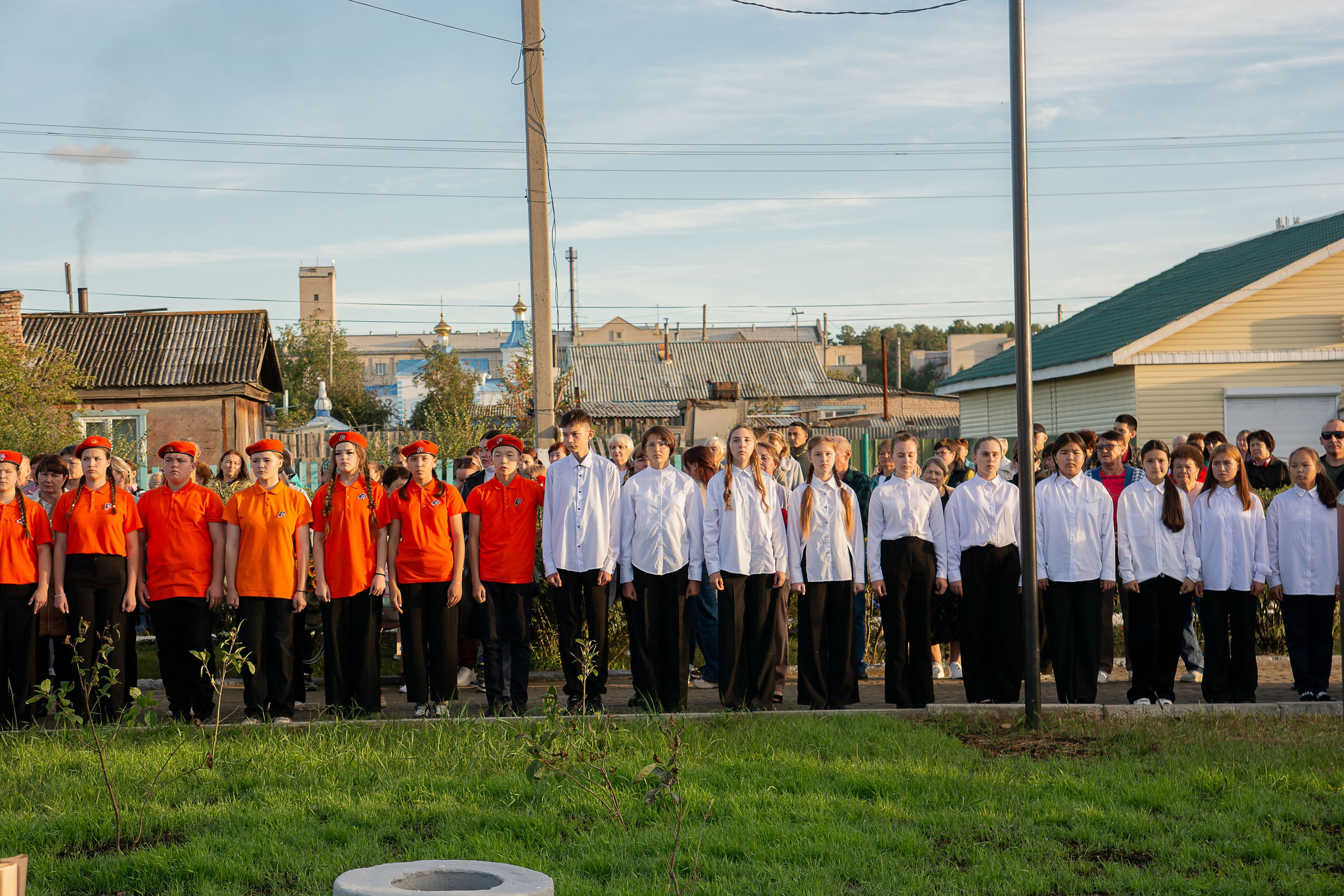 Открытие мемориального комплекса. Фотограф широкого профиля Чита-Цасучей