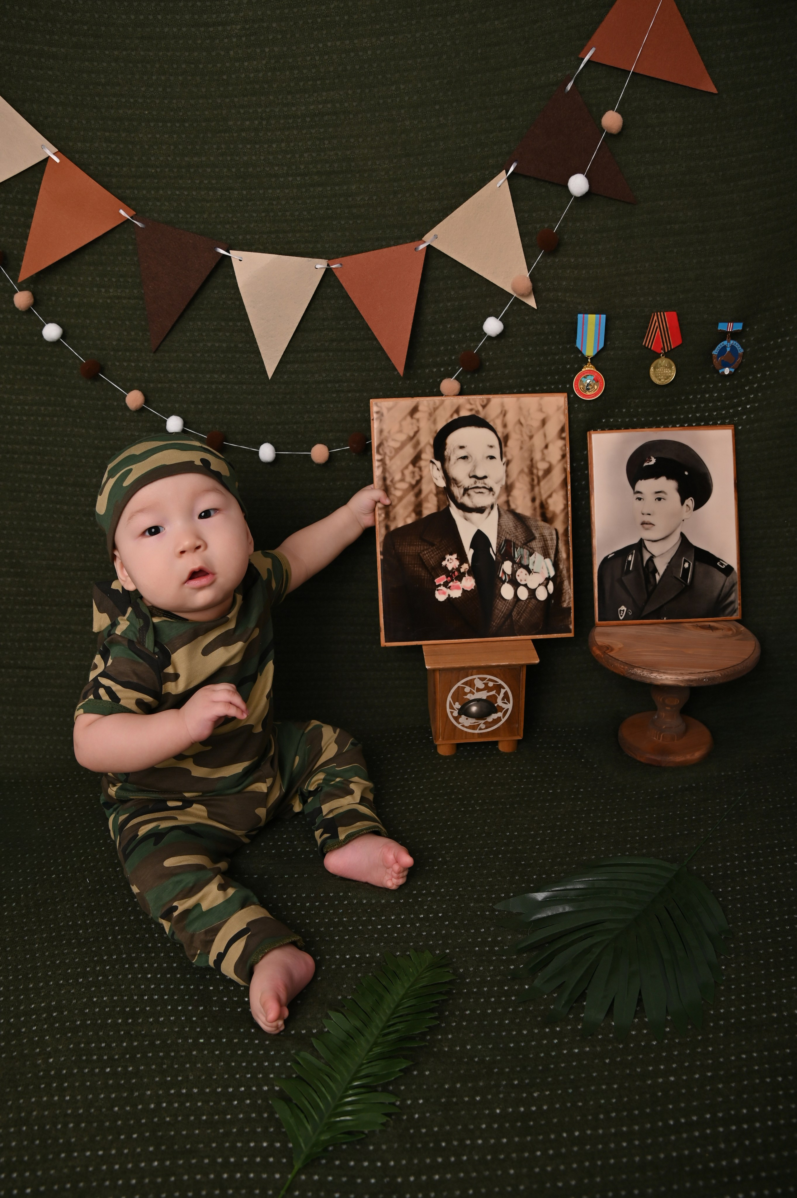 9 месяцев Ахмеду. Фотограф Новорожденных и семейный Элла Огай г. Сатпаев