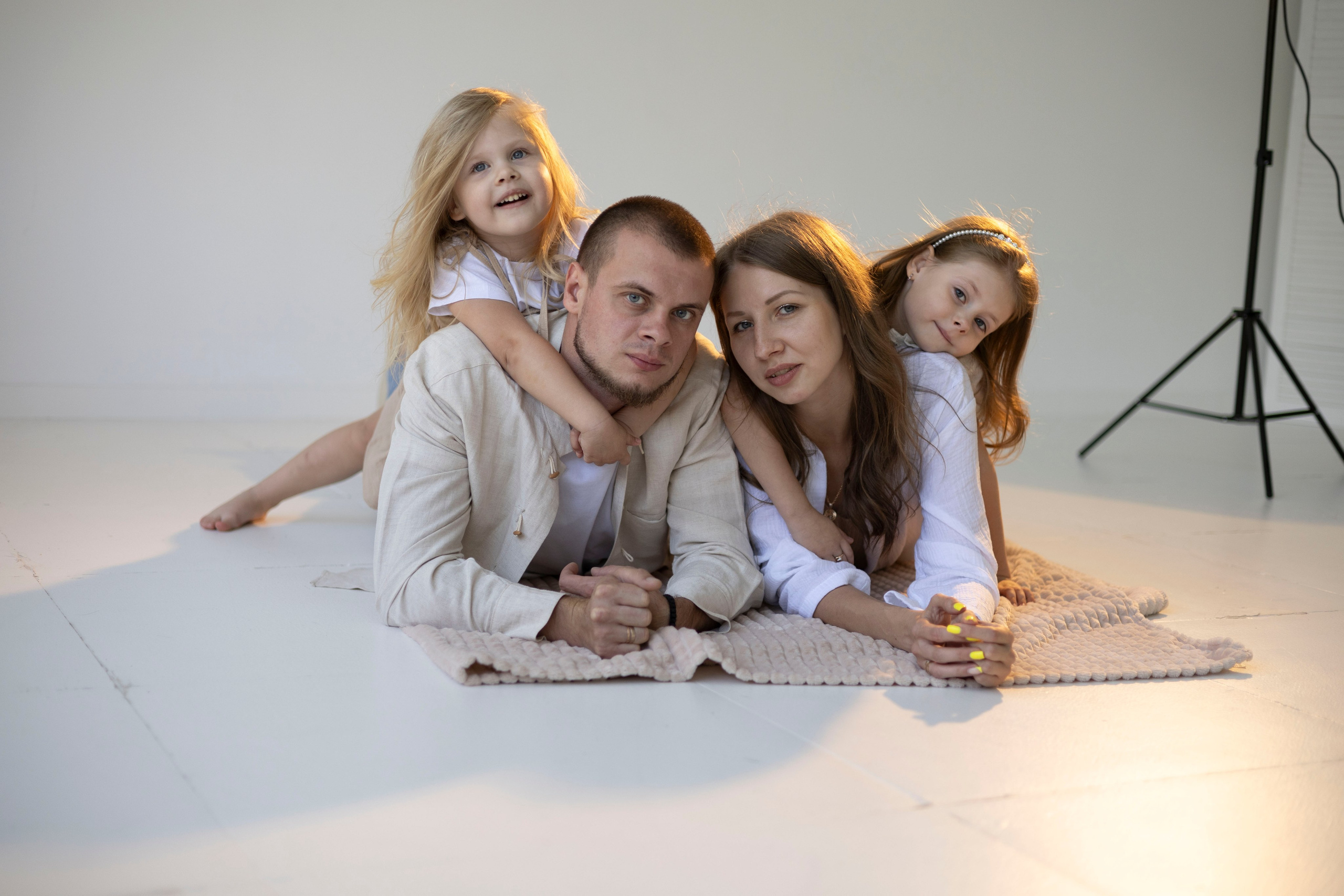 Вика, Дима, Кира и Ника. Семейный и детский фотограф в Москве Анастасия Мурга