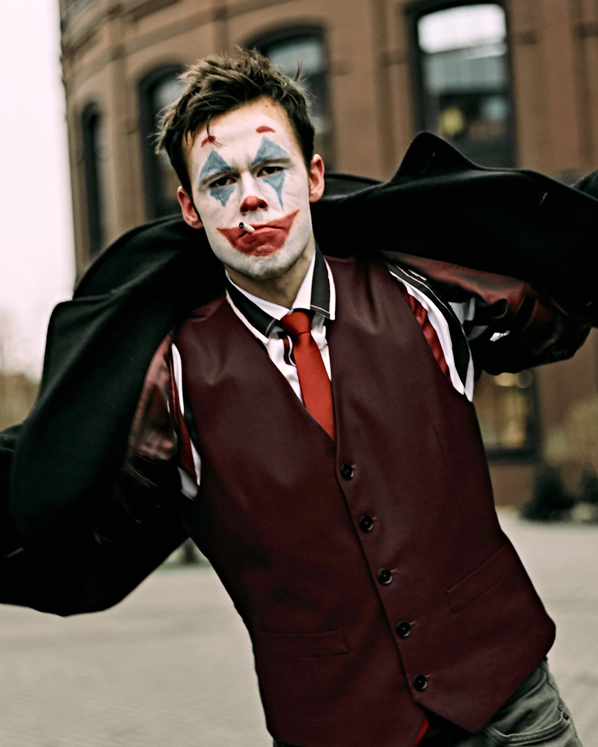 Никита Тюльков в образе Джокера. Визажист в Москве Виктория Шевченко