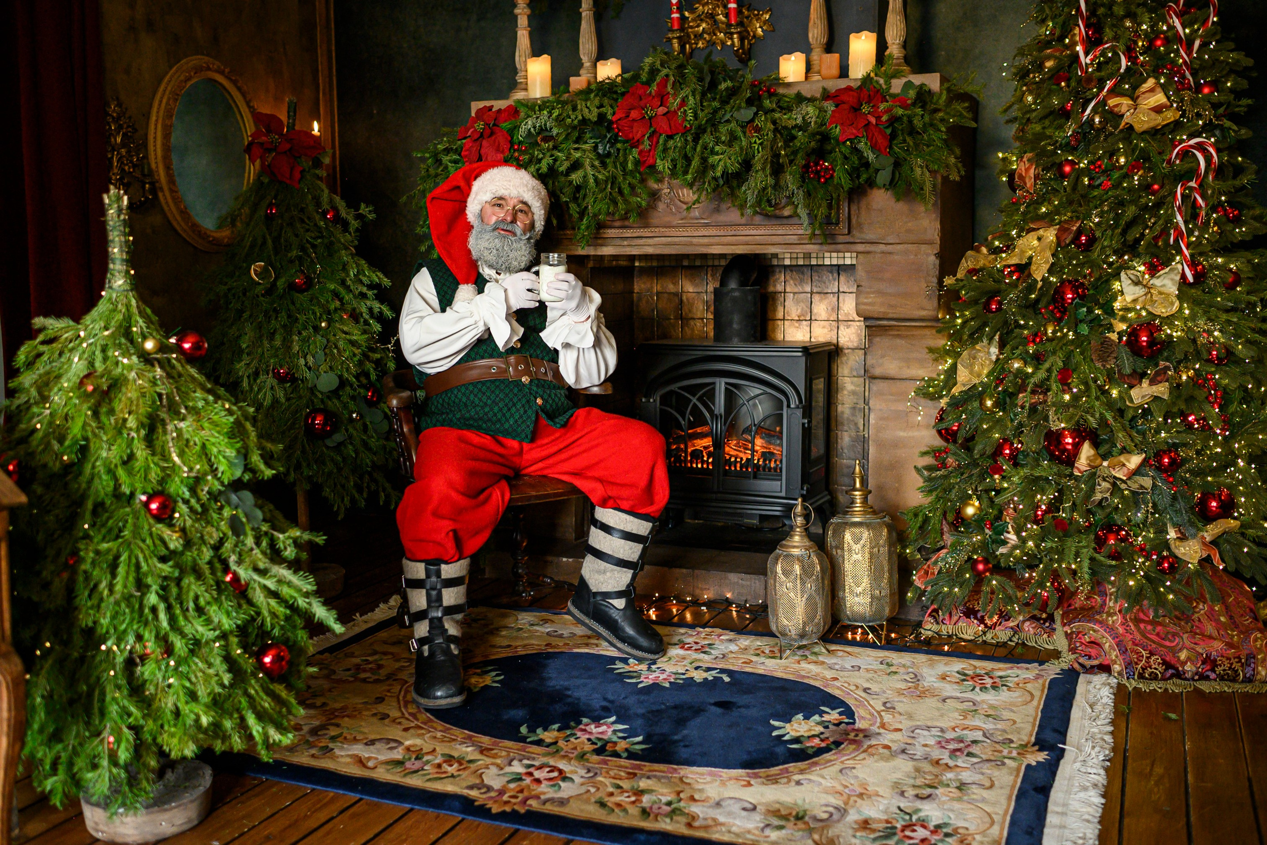 САНТА В АДМИРАЛТЕЙШЕН. Семейный фотограф Екатеринбург Лора Мур