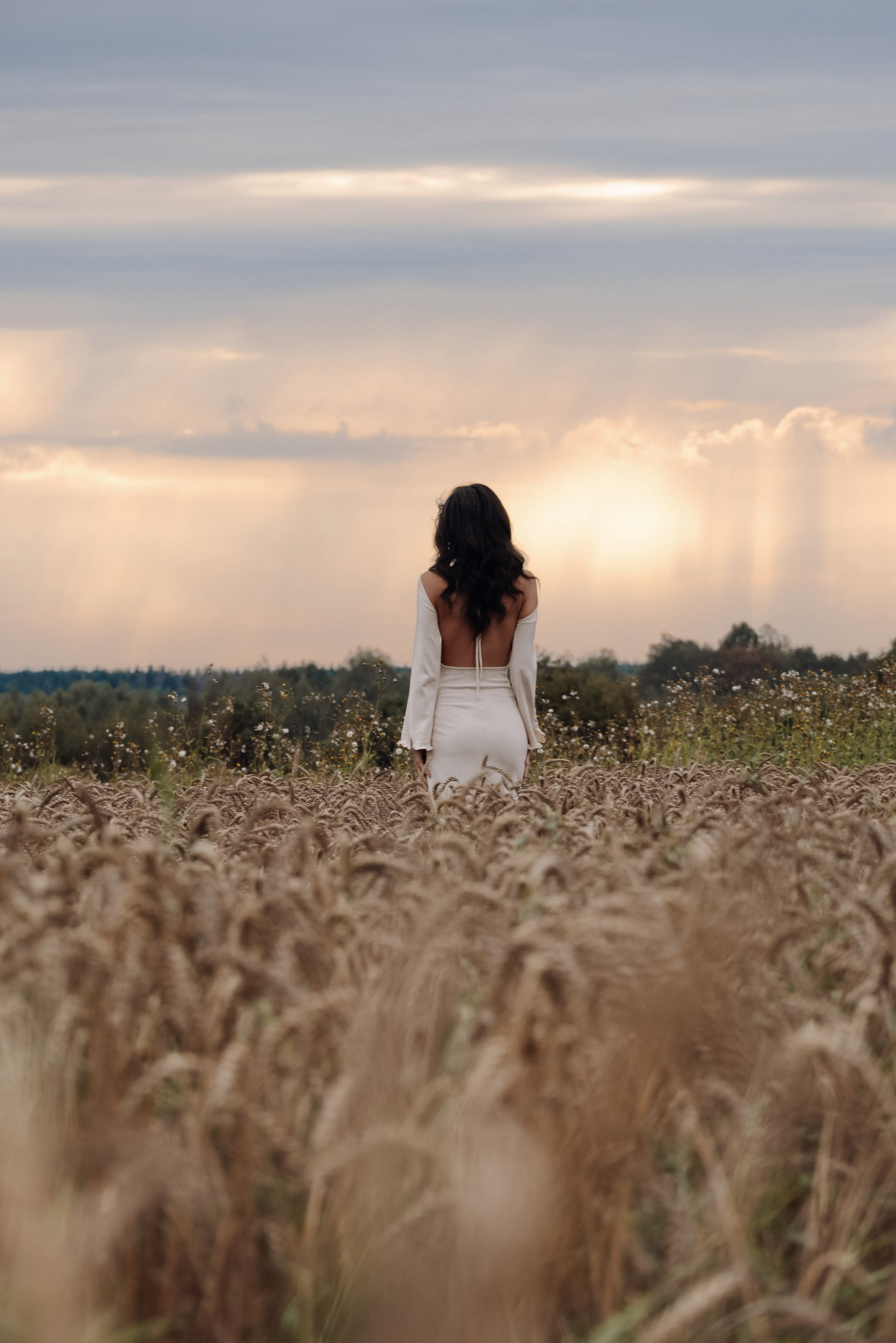 фотосессия на закате