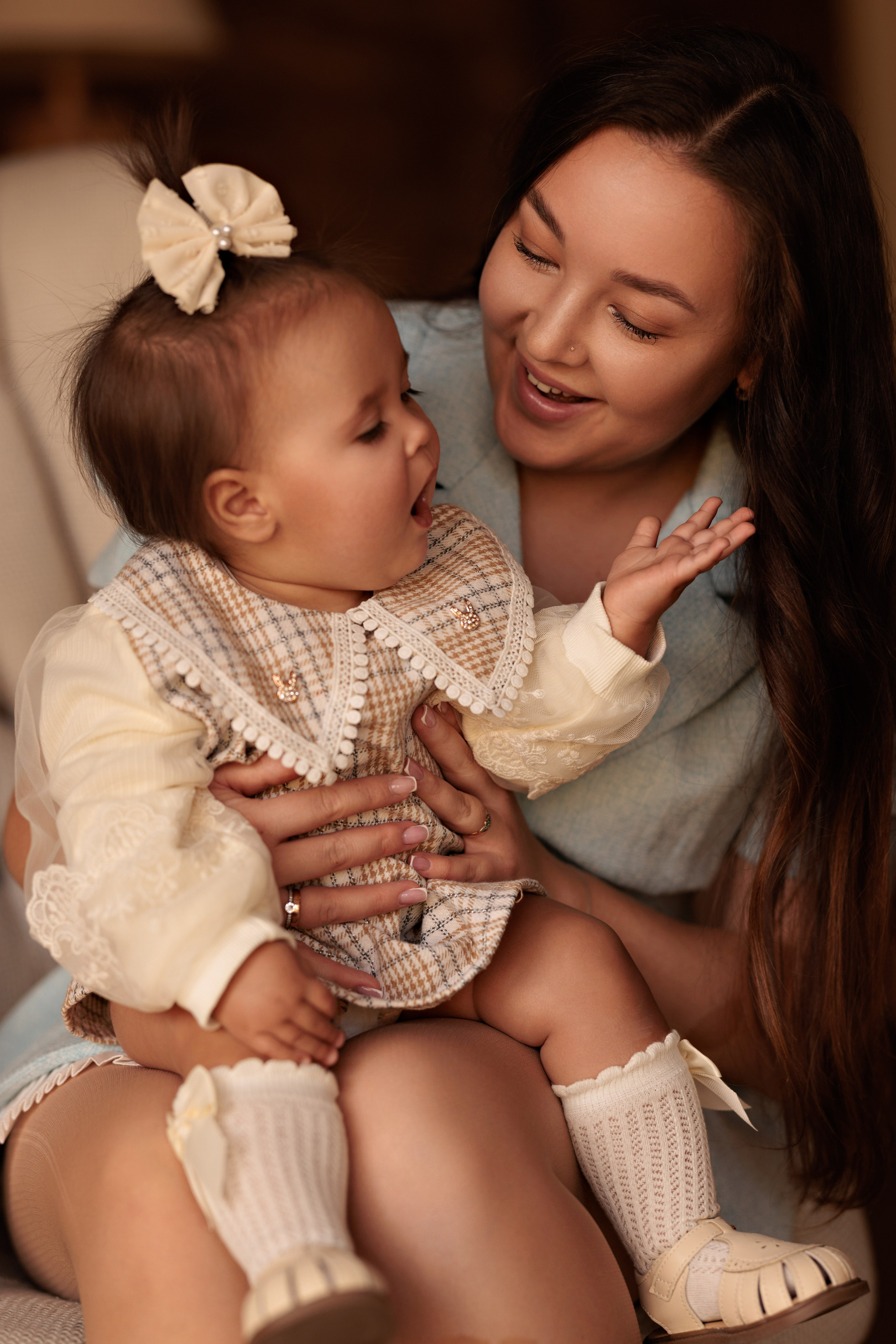 Амелии 1 год. Детский и семейный фотограф в Чите Анастасия Шубина