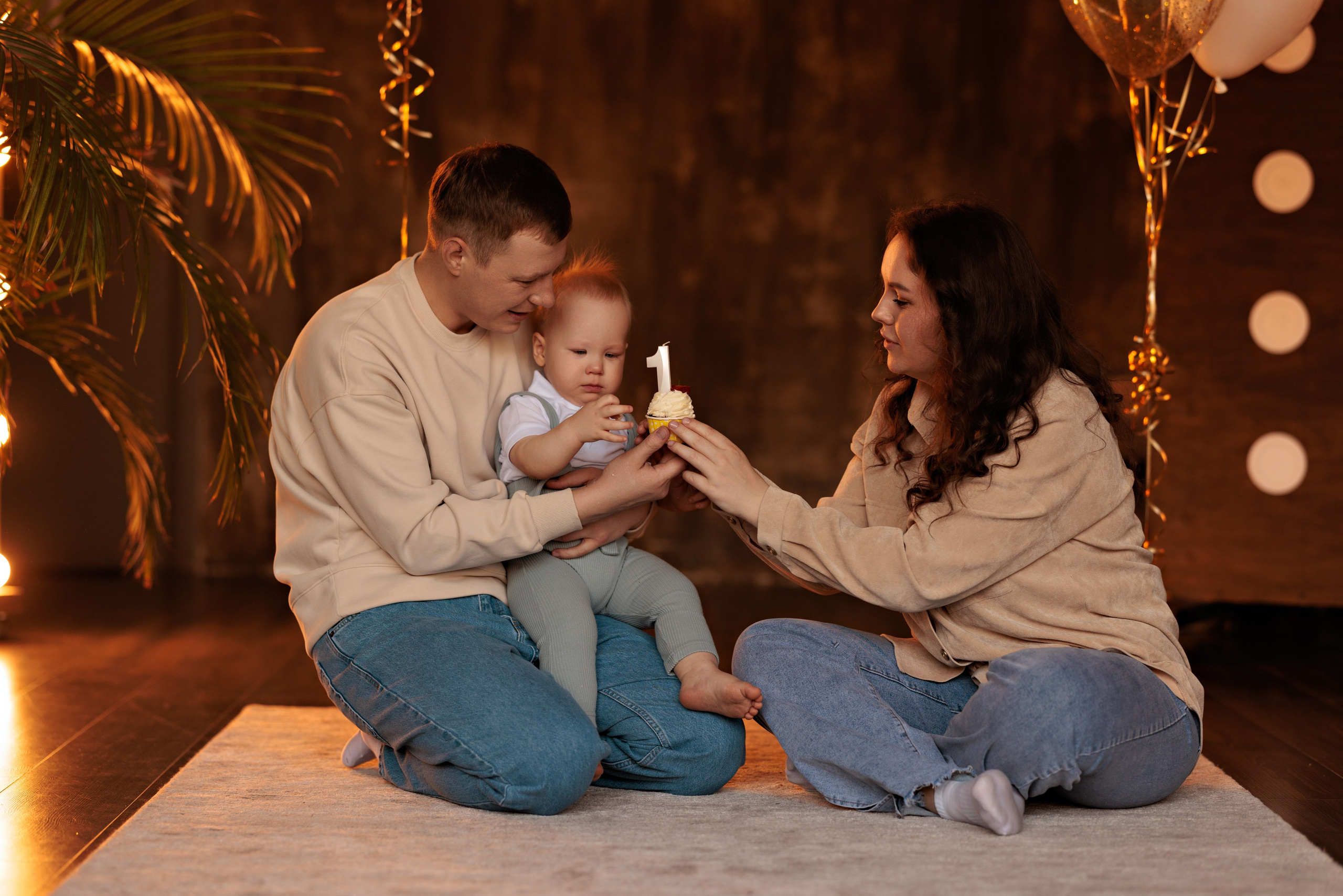 Матвею 1 год. Детский и семейный фотограф в Чите Анастасия Шубина