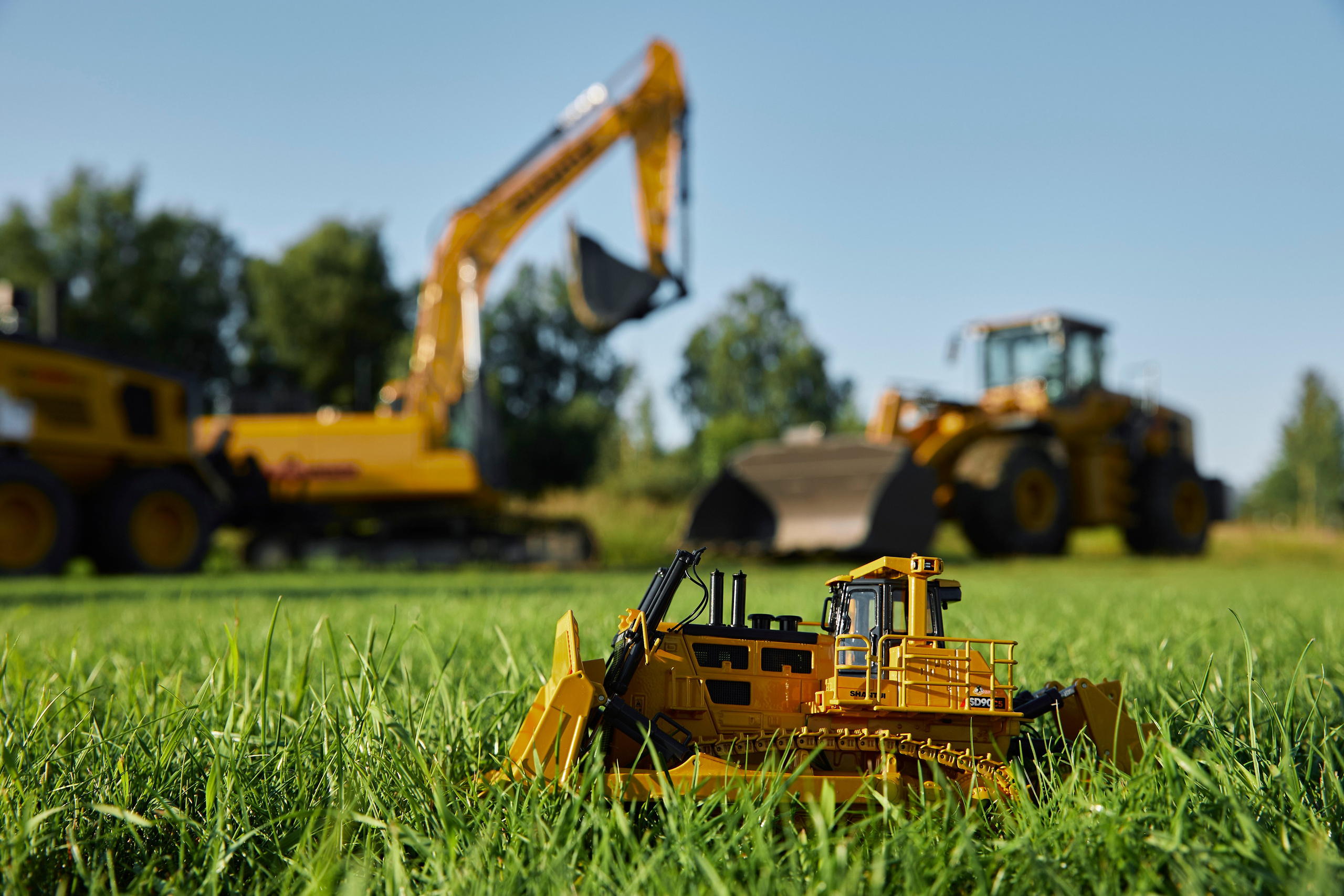 Презентация спец. техники Shantui. Фотограф Александра Иванова