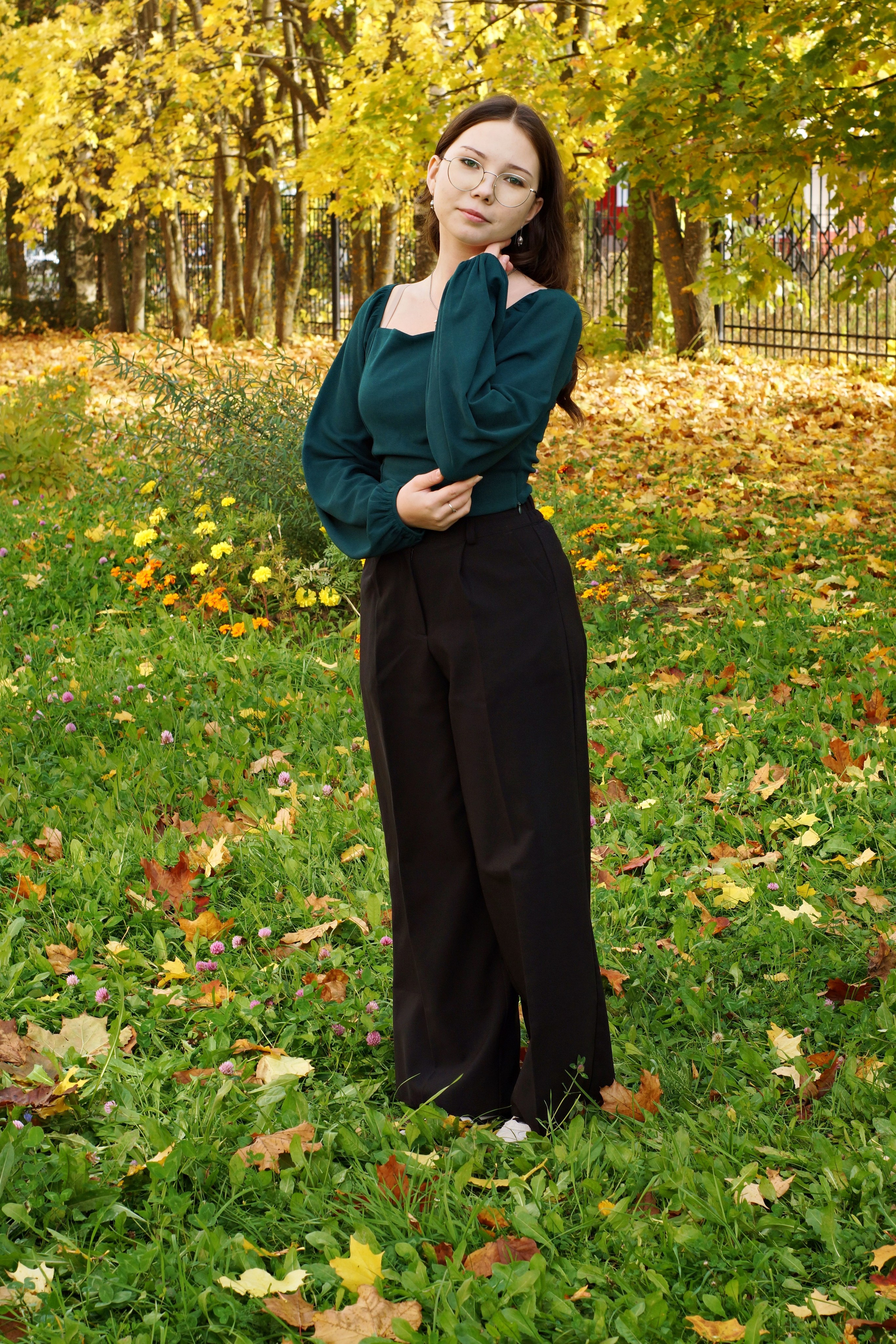 Осенняя фотосессия в школе г. Йошкар-Ола