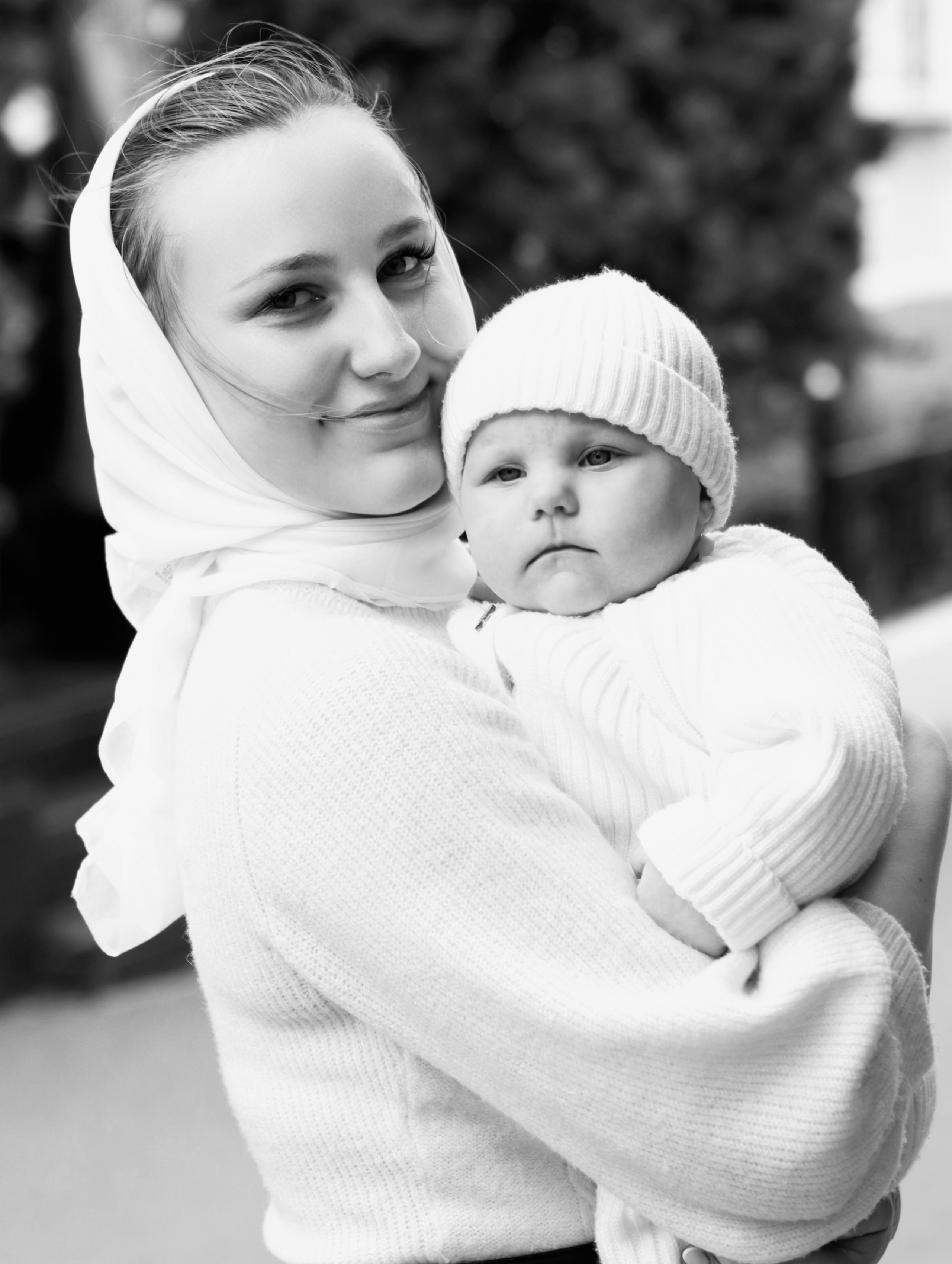 Анастасия и Вадим — крещение Виктории. Фотограф в Курске Смирнов Евгений