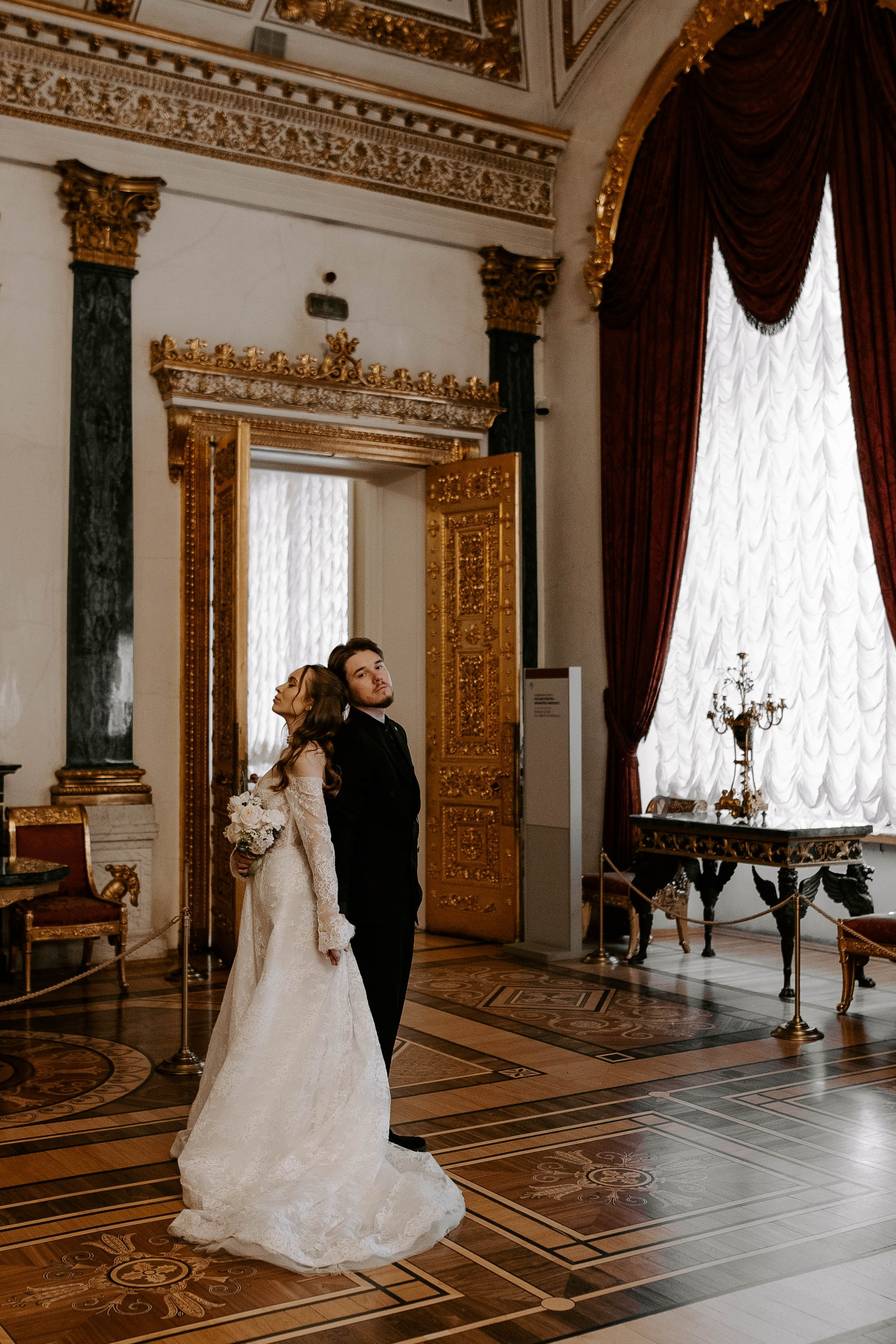 Ольга и Глеб / Эрмитаж. Фотограф Veronika Potaseva