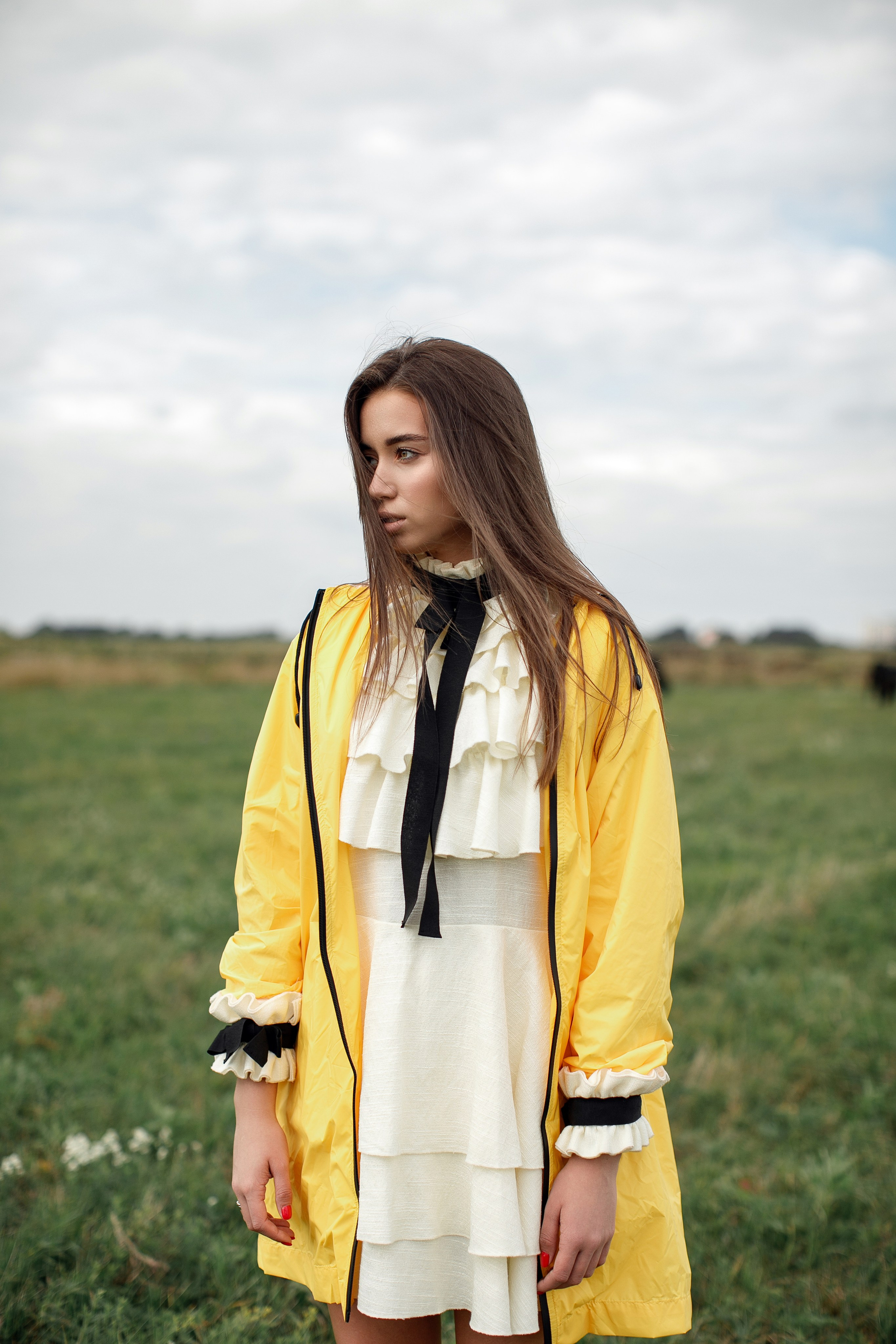 Фотосессия Полины у маяка. Свадебный фотограф Москва