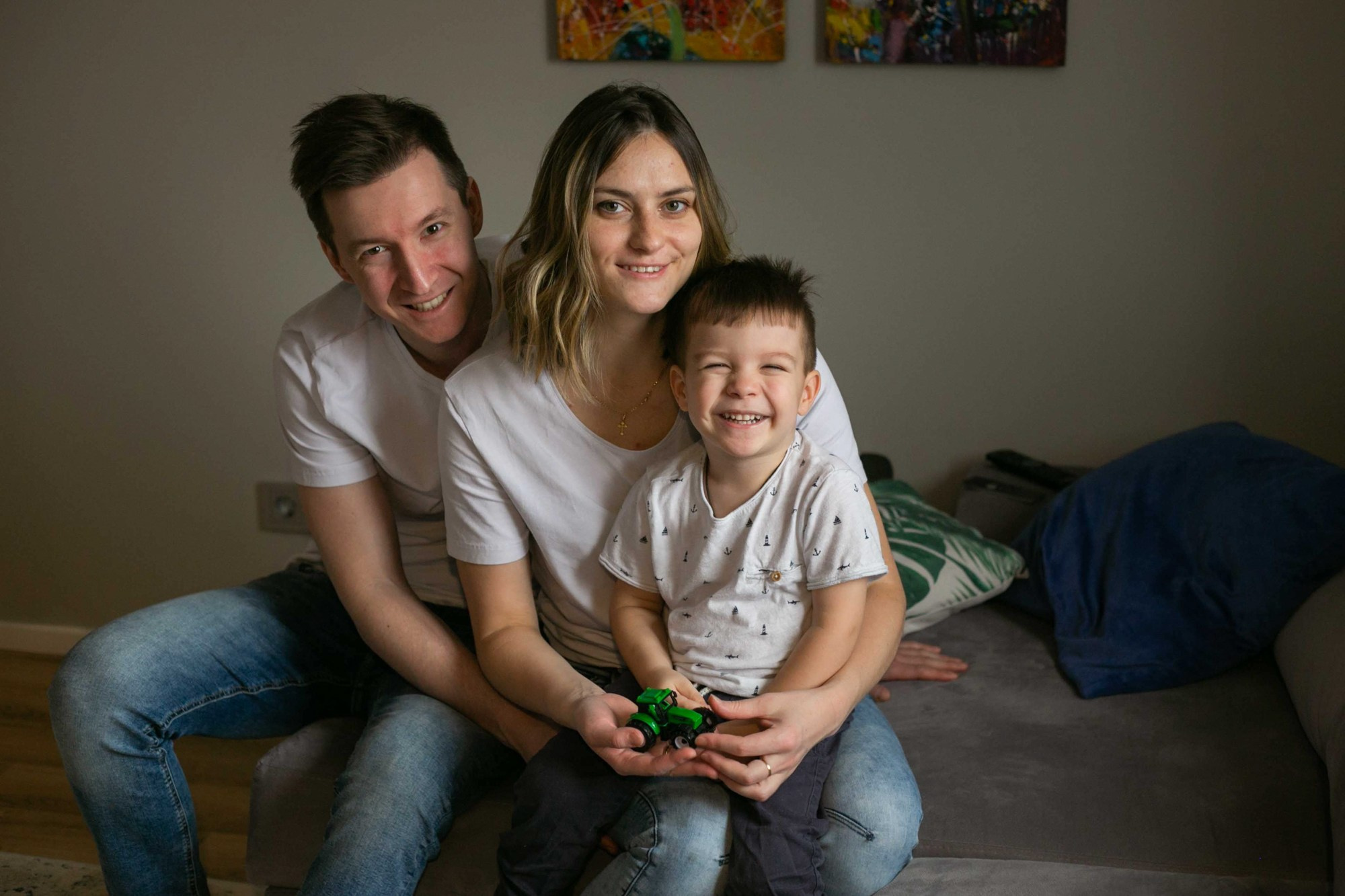 В гостях у Ванечки (съёмка дома). Семейный фотограф в Нарве Эля Калиниченко