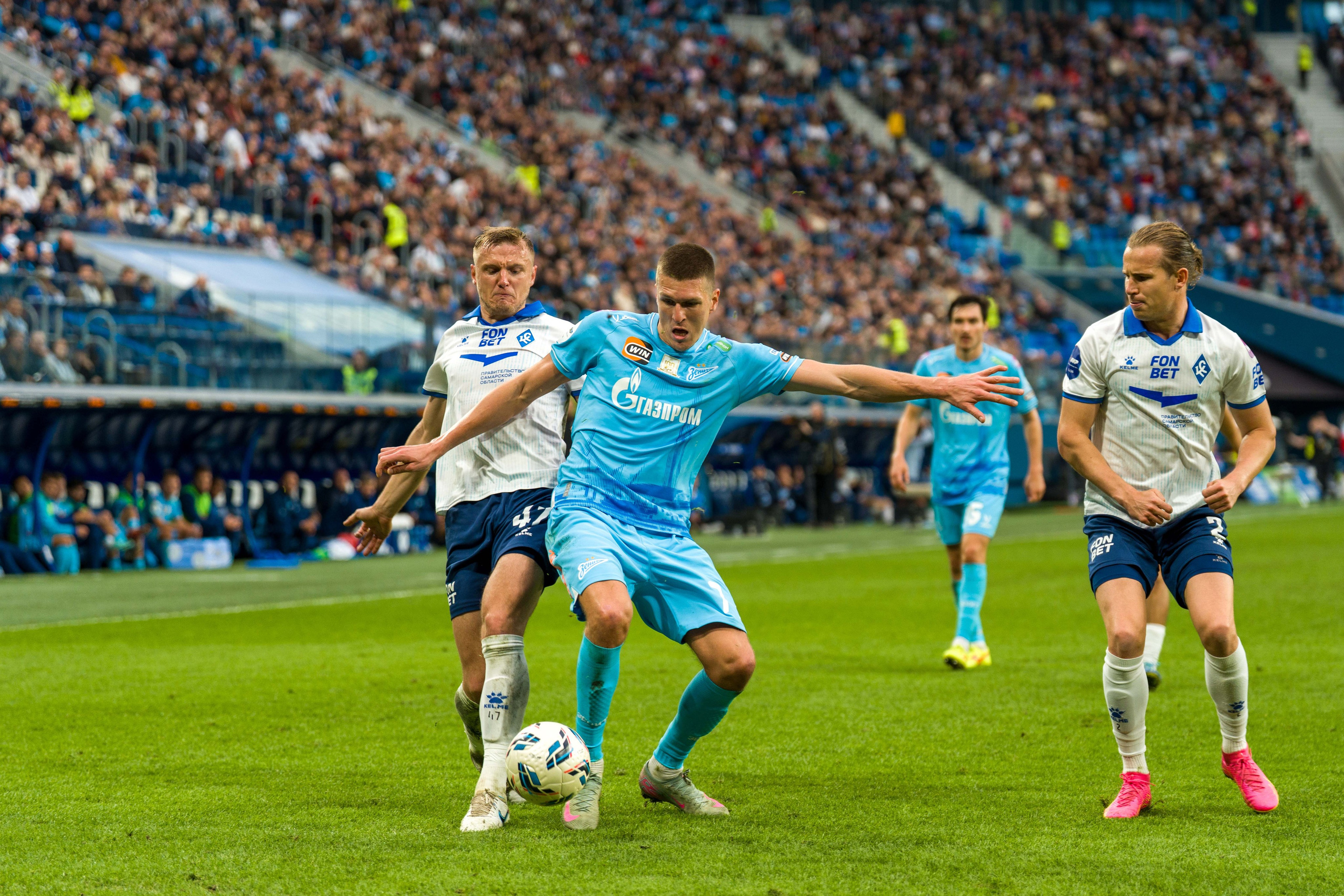 Зенит — Крылья Советов: фотогалерея матча 23-го тура МИР РПЛ на Газпром Арене | Антон Гауф. Спортивный фотограф в Санкт-Петербурге | Антон Гауф