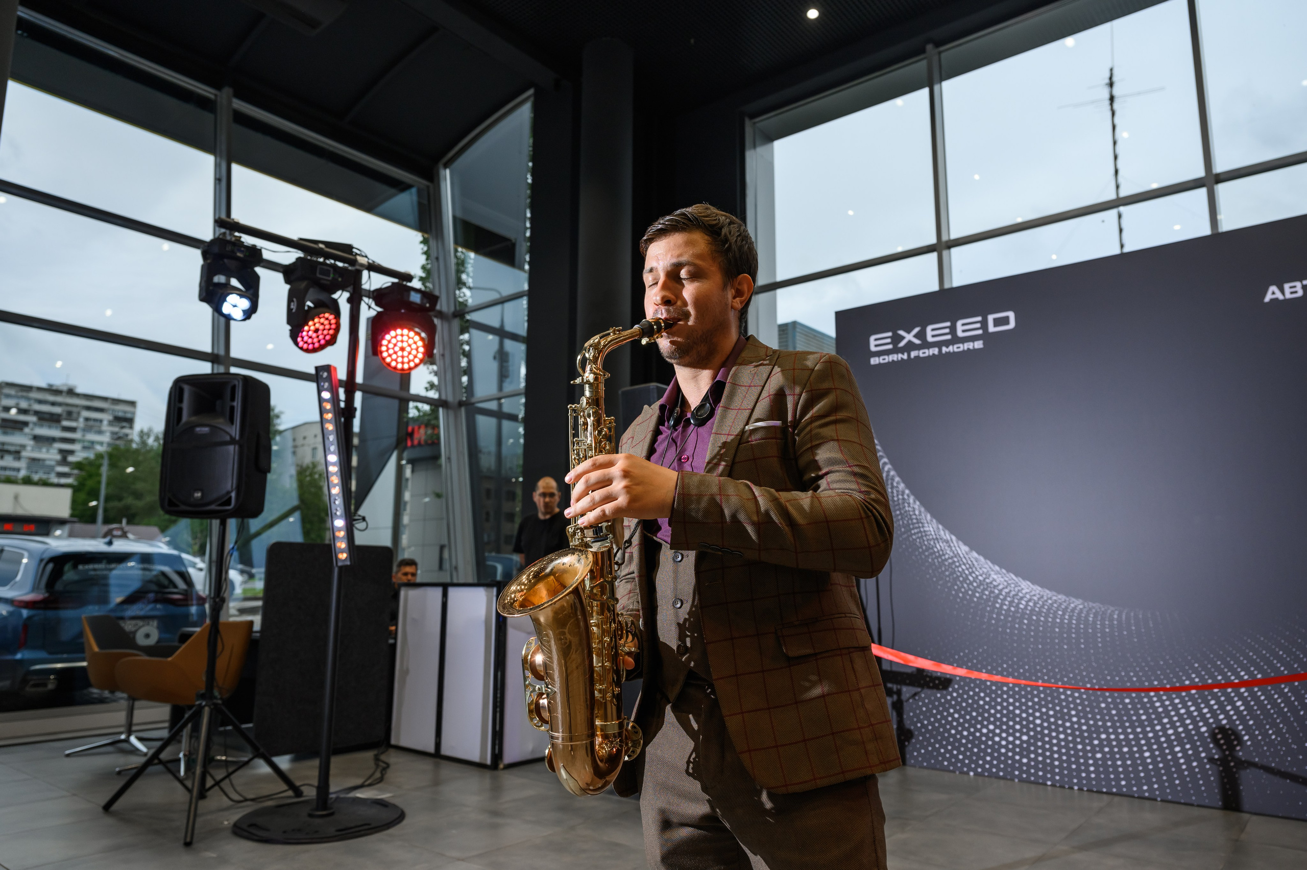 Открытие автосалона EXEED. Свадебный фотограф Москва Юрий Кульман