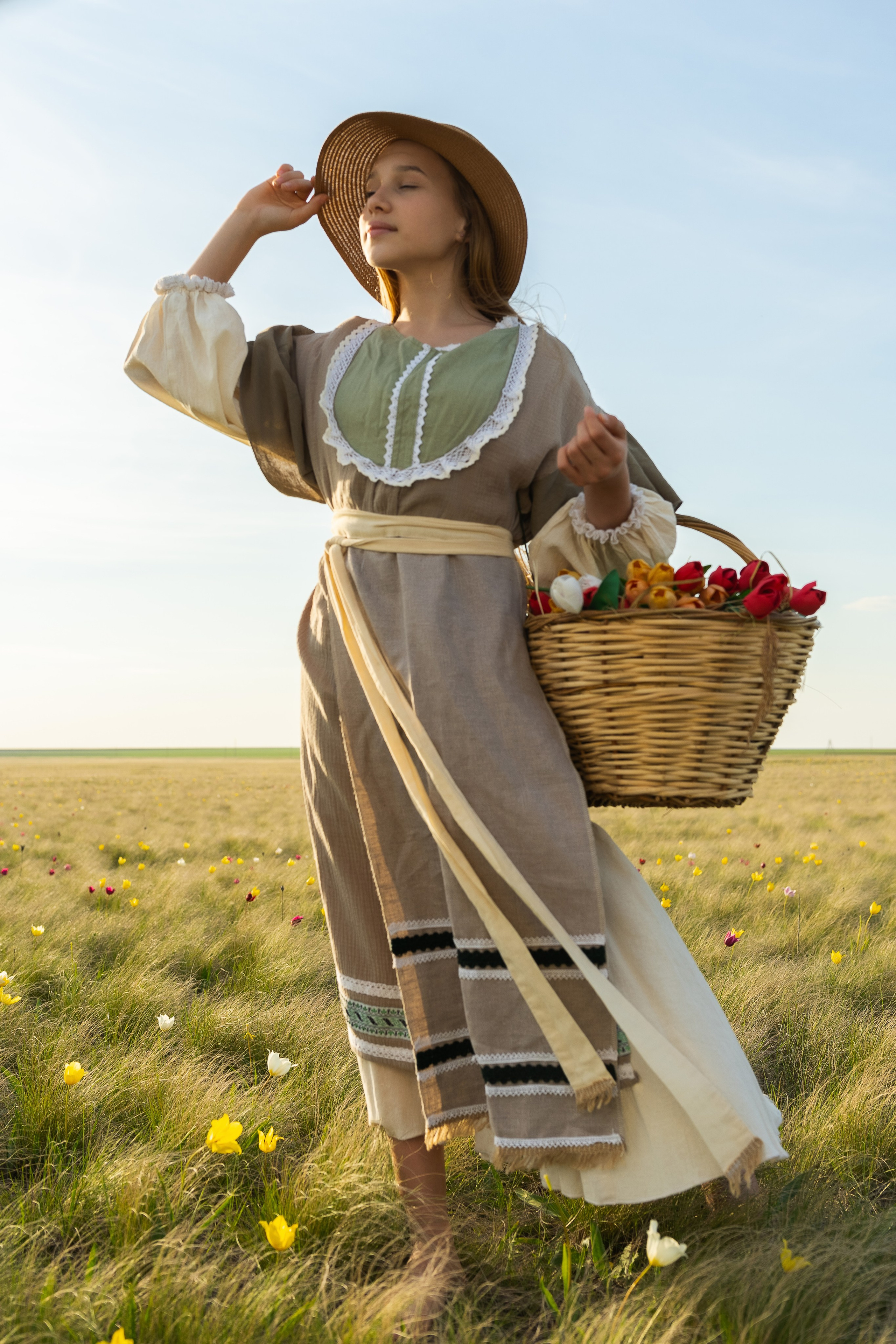 Фотосессия в поле. Фотограф Саратов/Энгельс