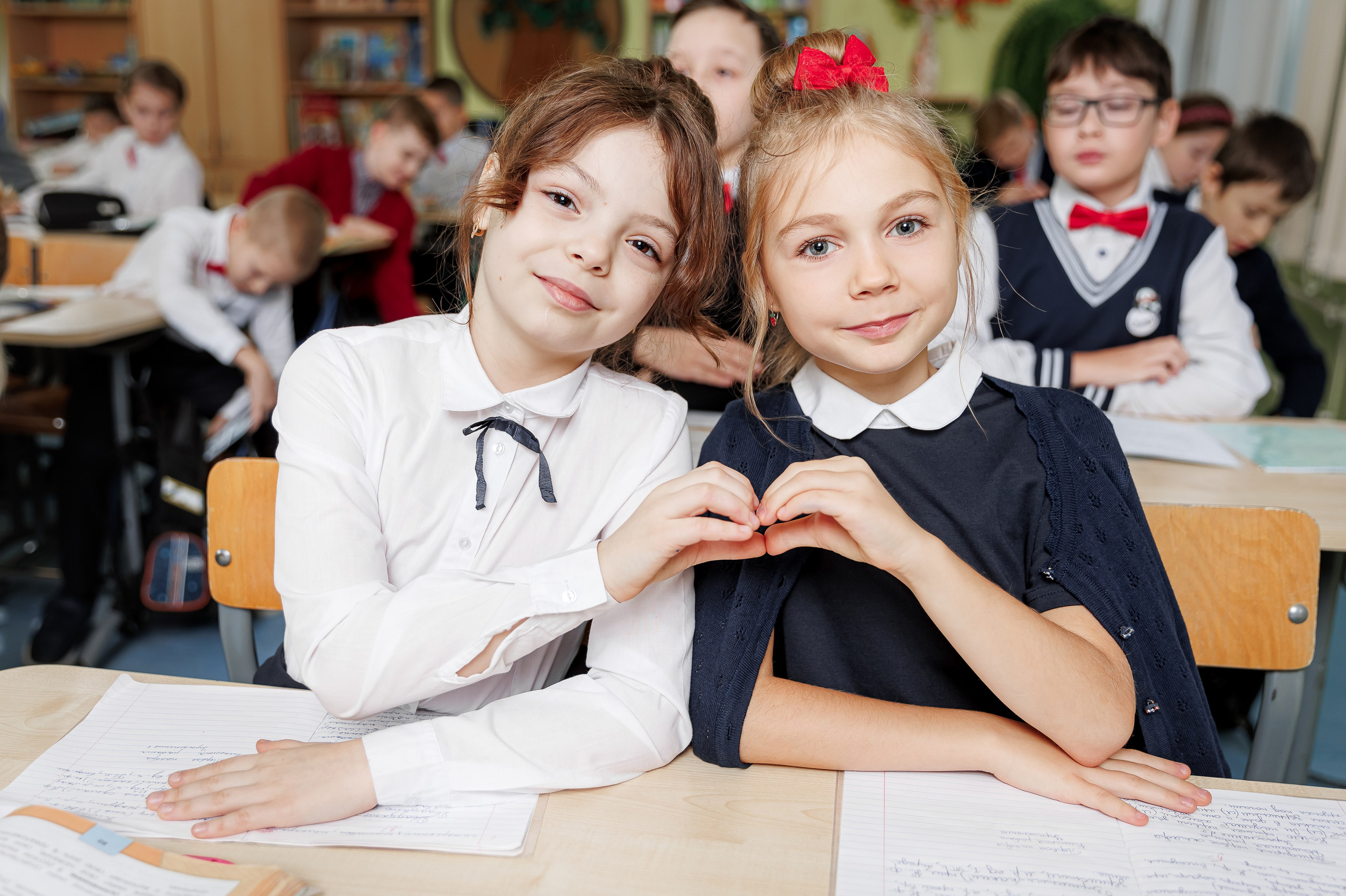Репортаж на уроках. Семейный и детский фотограф Комина Елена, Власиха, Одинцово