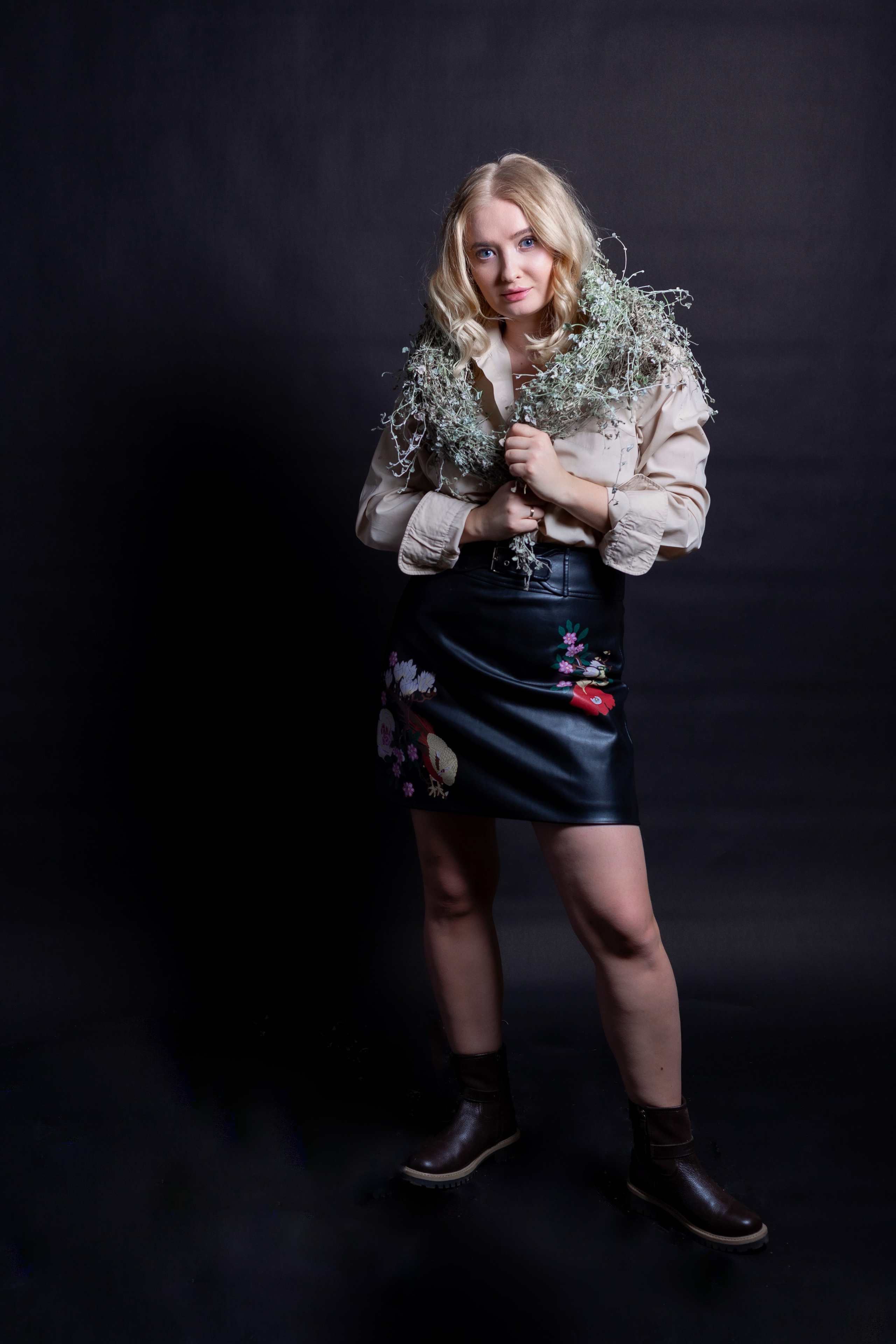 Александра флорист. Портретный фотограф Санкт-Петербург