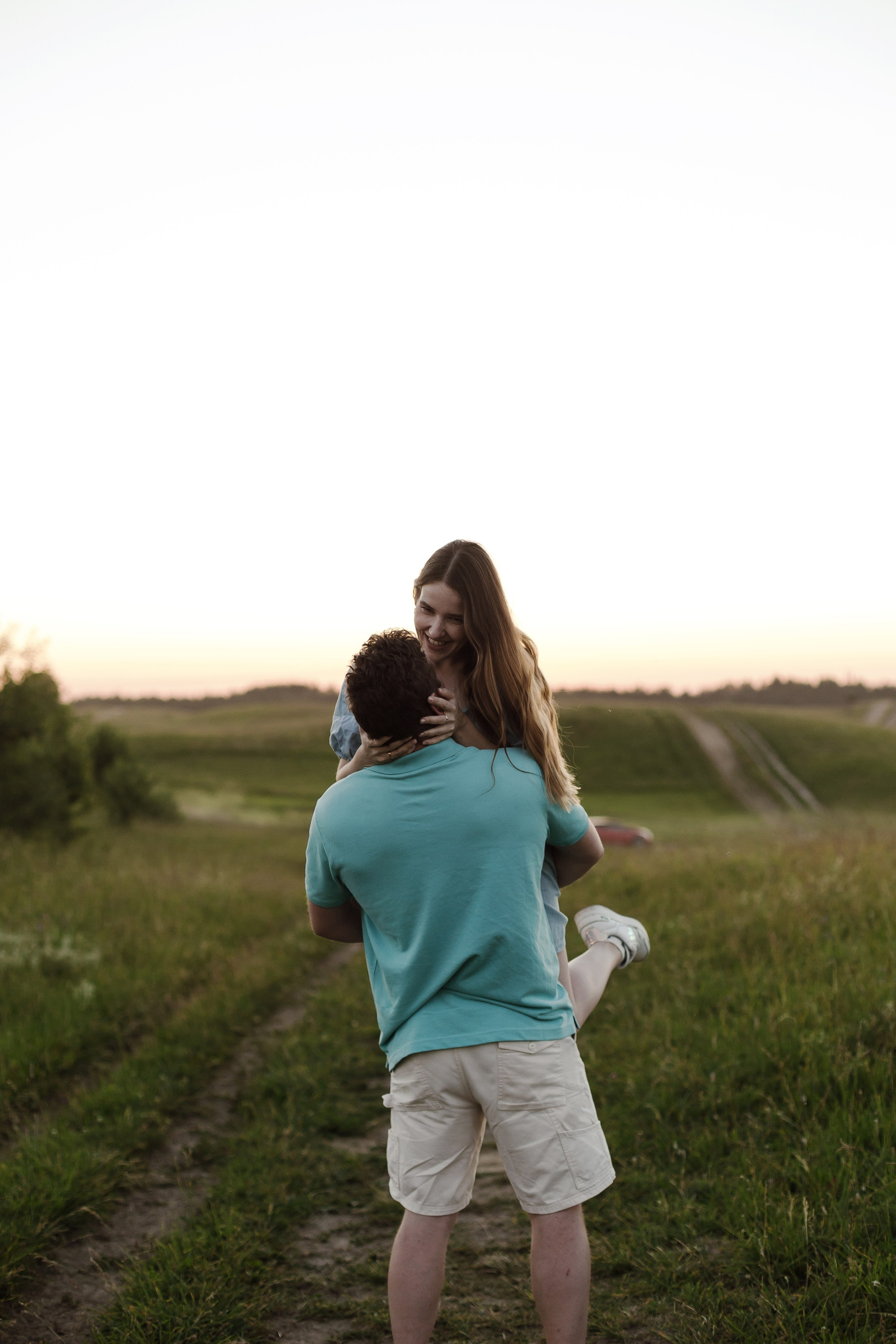 Колтушские высоты — Марина и Сергей. Портретный фотограф в Санкт-Петербурге Элина Ситникова