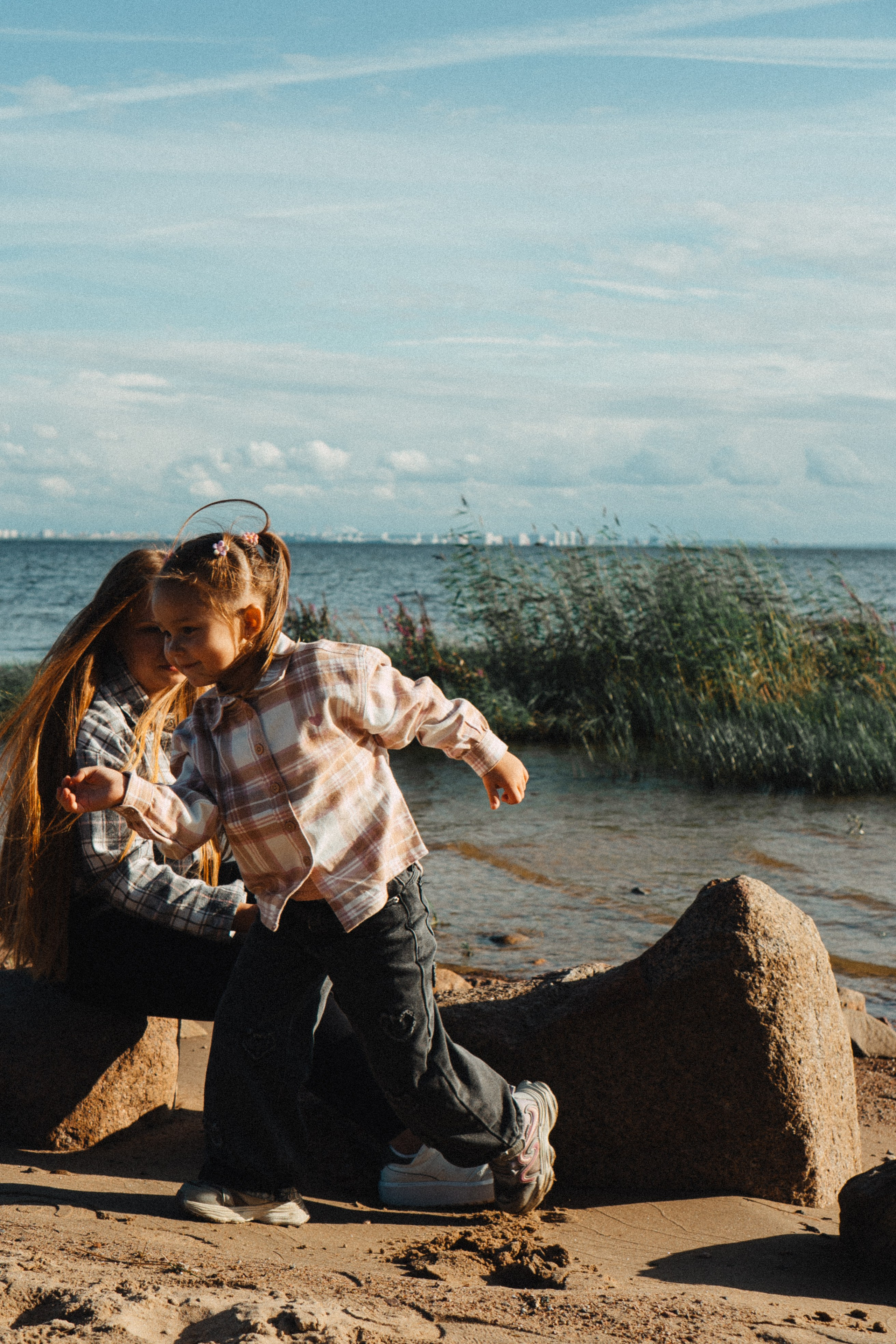 МАМА И ДОЧКА НА ФИНСКОМ ЗАЛИВЕ. Профессиональный фотограф, Санкт-Петербург — Виктория Богомолова