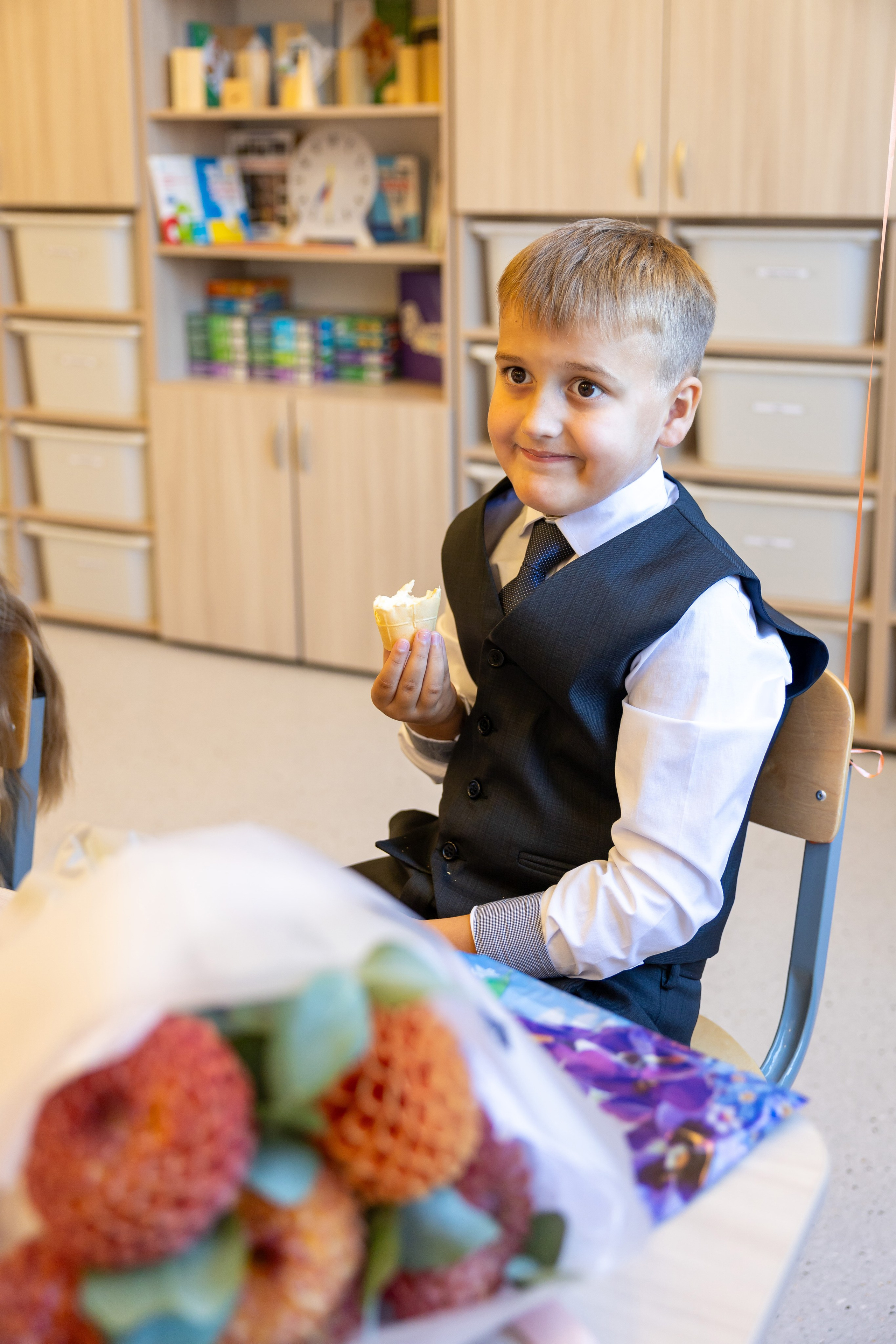 Первый раз в первый класс (репортажная съемка). Фотограф в Серпухове Наталья Руденко