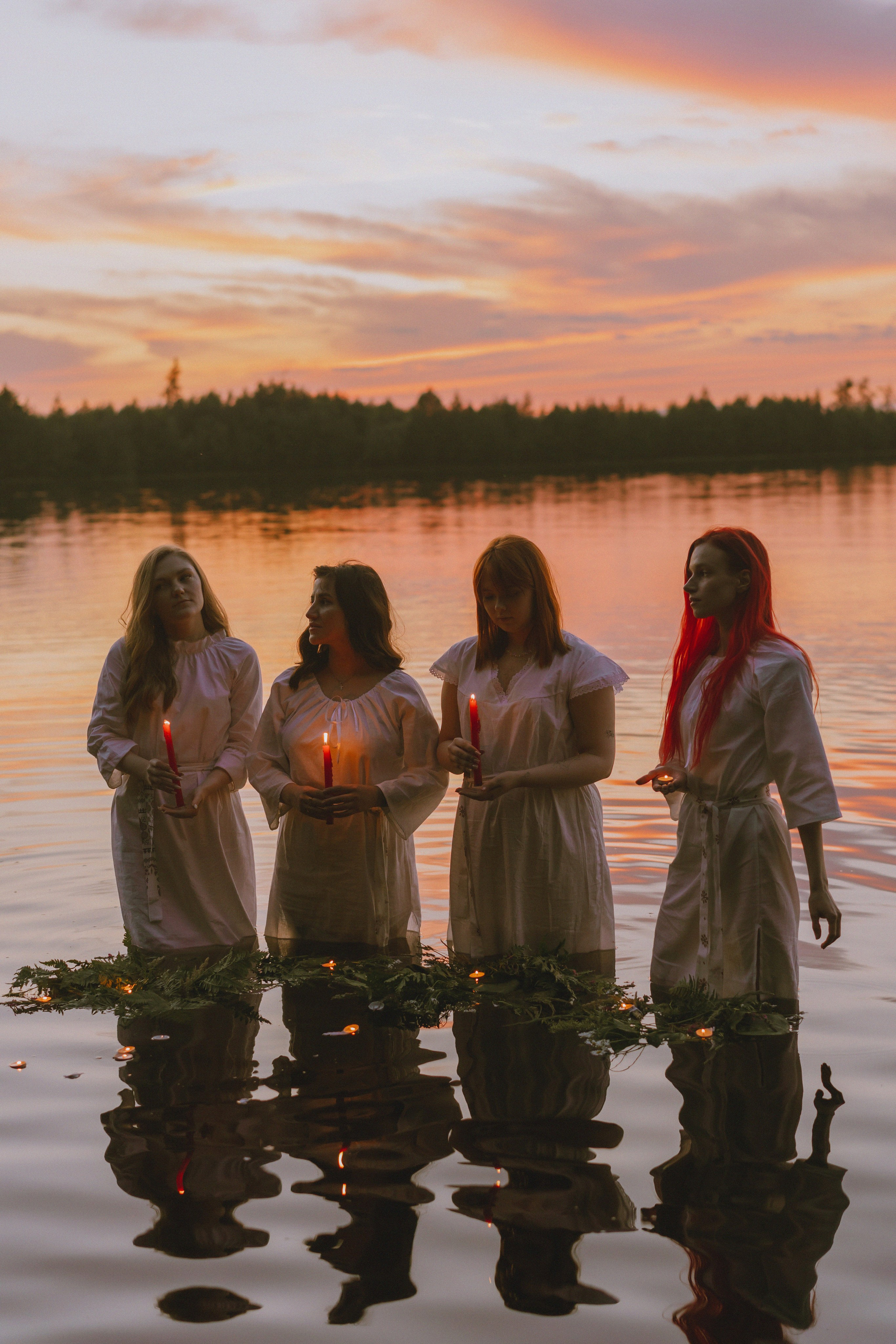 Девушки праздновали Купалу. Фотограф Надежда Погребняк | Рязань | Москва