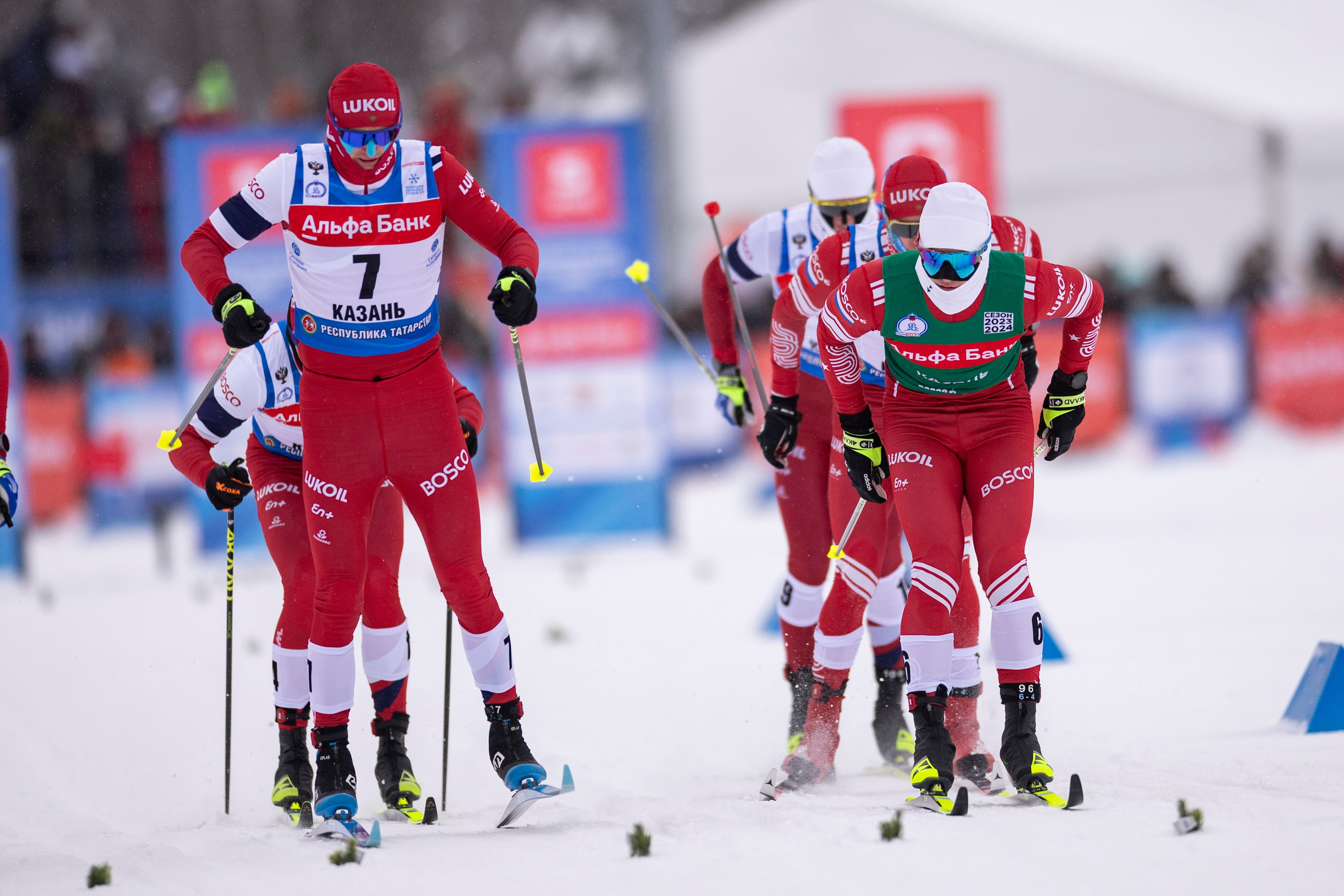 Кубок России по лыжным гонкам 2024. Спринт, мужчины. Спортивный репортажный фотограф Казань Нафис Сиразетдинов
