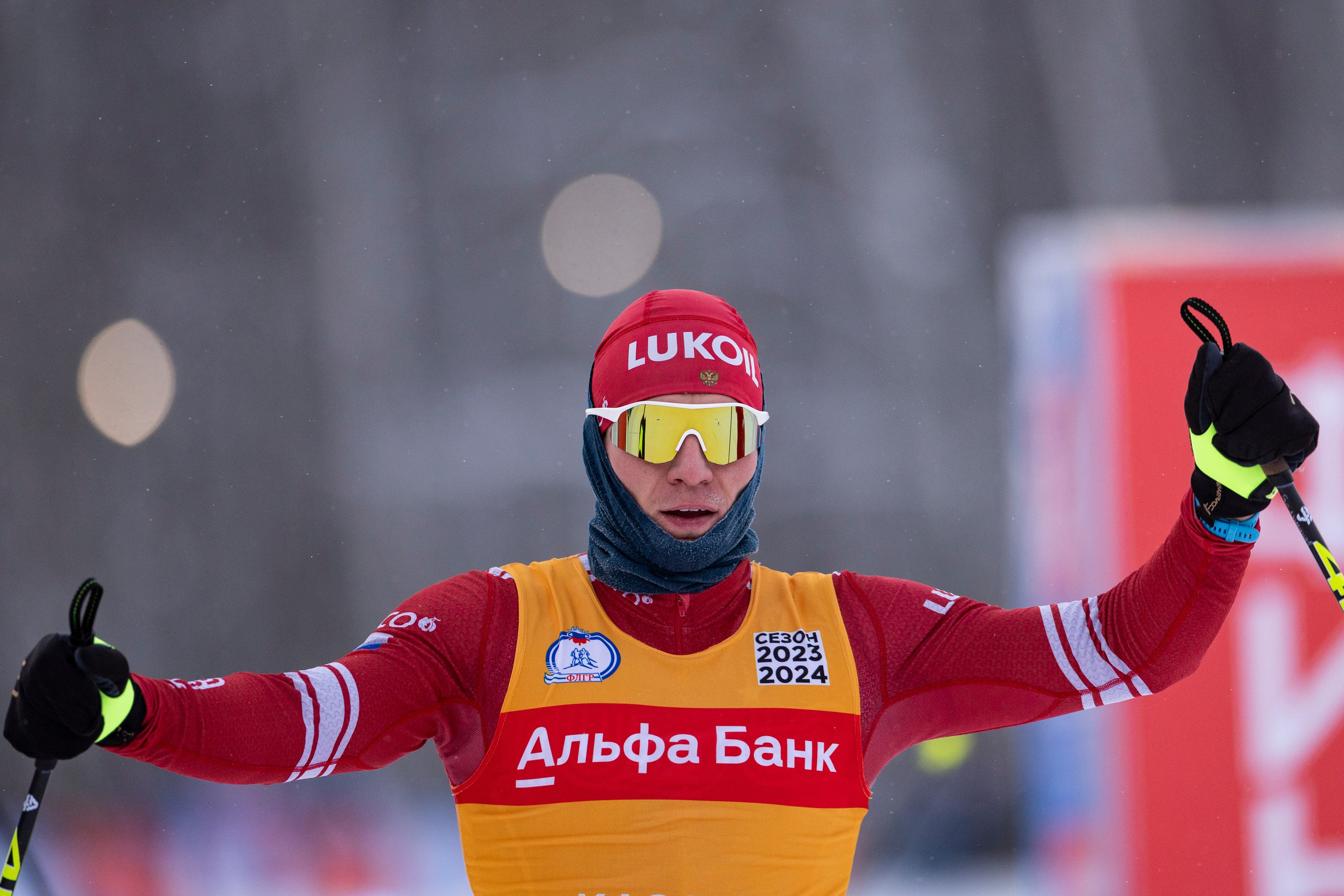 Кубок России по лыжным гонкам 2024. Спринт, мужчины. Спортивный репортажный фотограф Казань Нафис Сиразетдинов