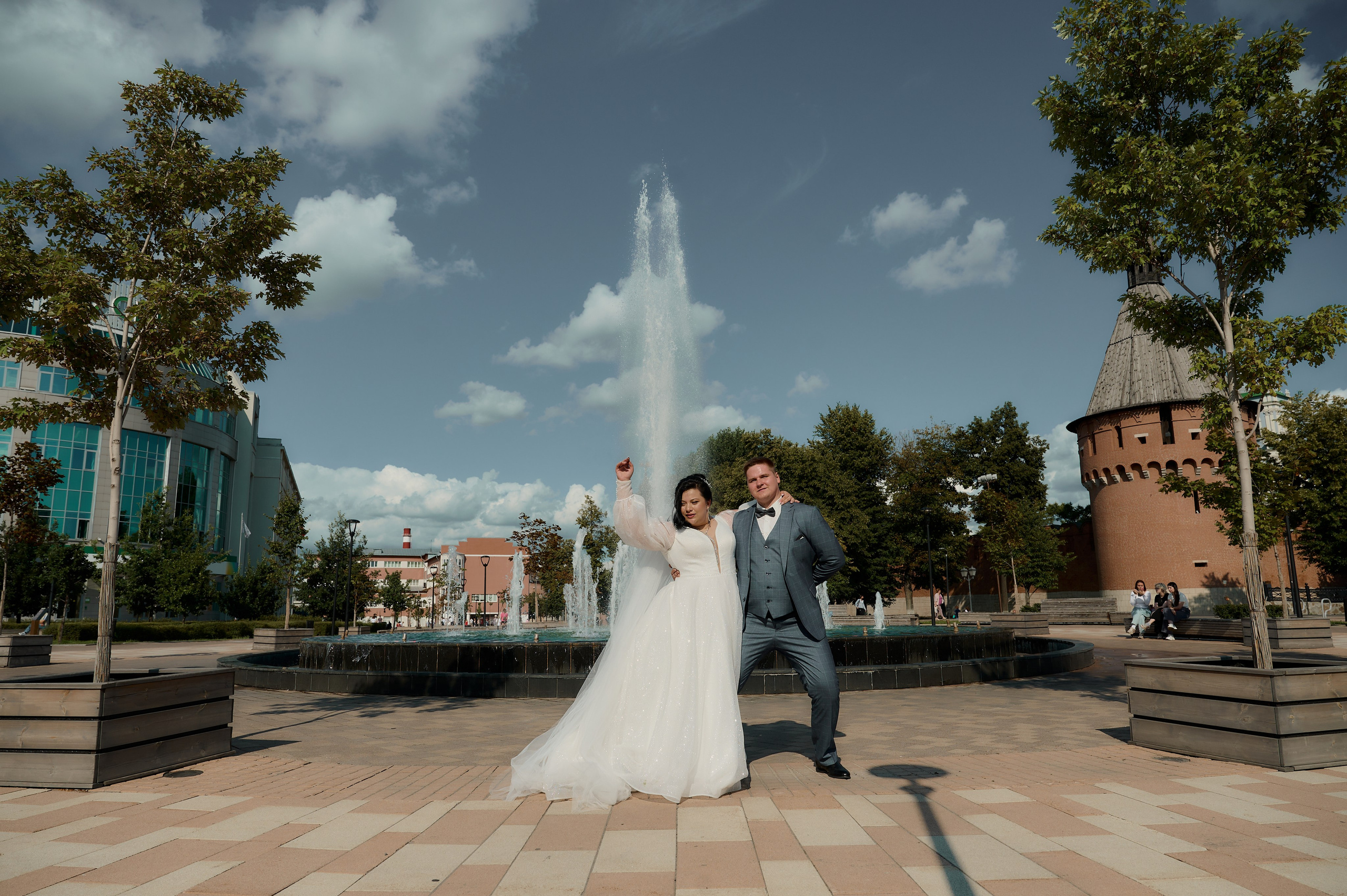 Свадебная фотосессия в студии. Свадебный фотограф в Туле Никита Беляев