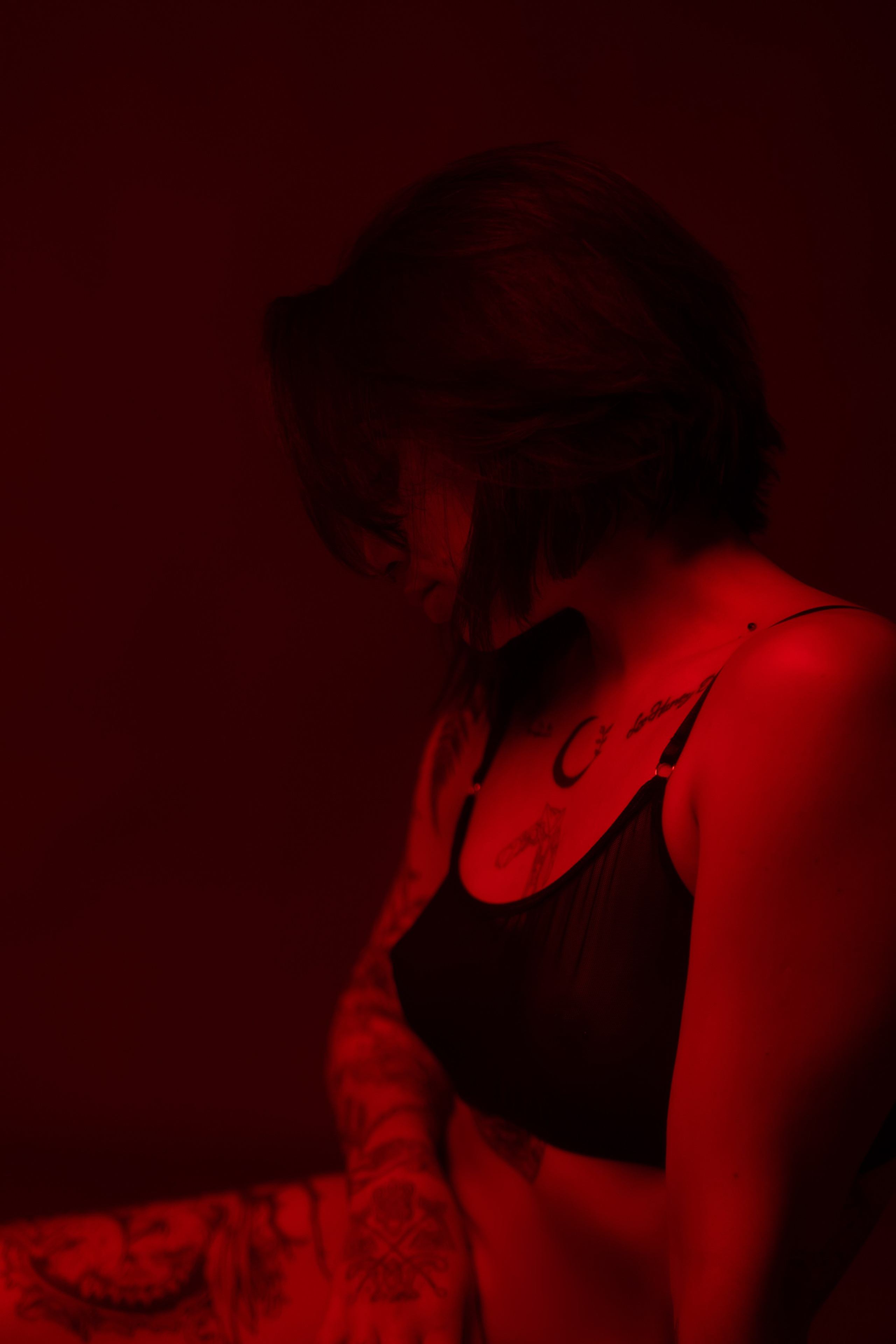 Красное настроение Алексы. Фотограф Коробова Екатерина