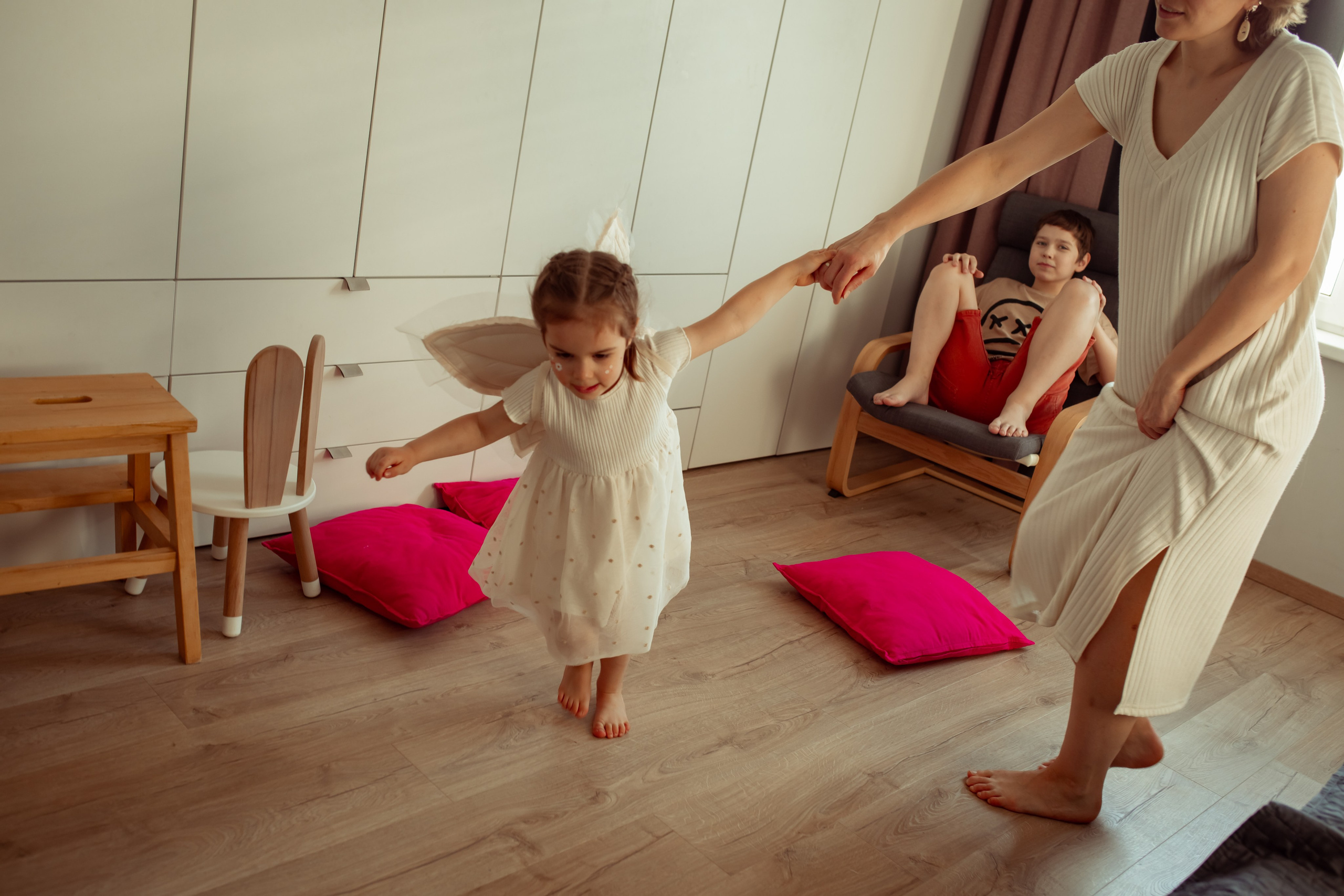 Александра, Максим, Евгений и Ксюша. Семейный и детский фотограф в Москве Дорогова Екатерина