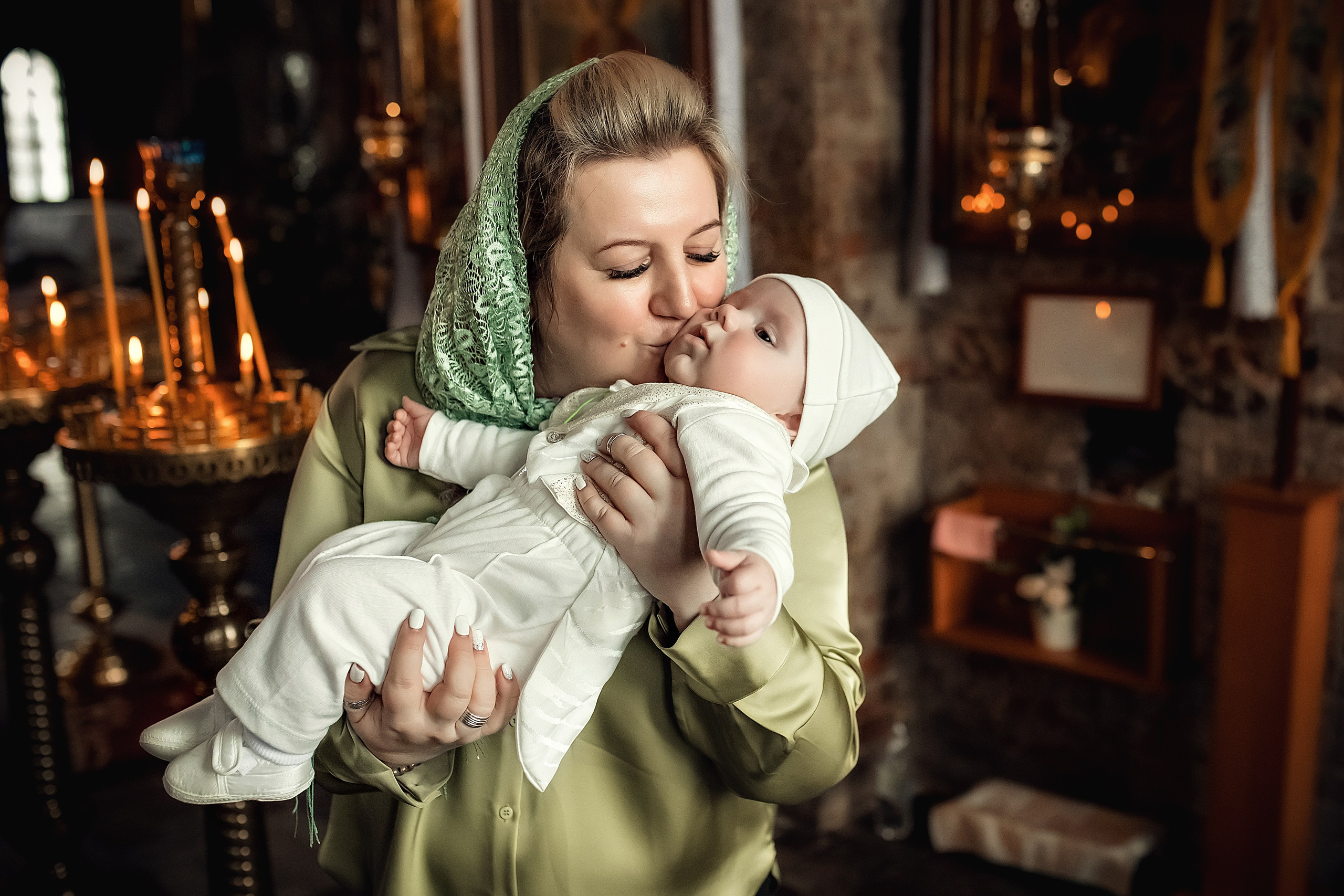 Таинство Крещения Михаила