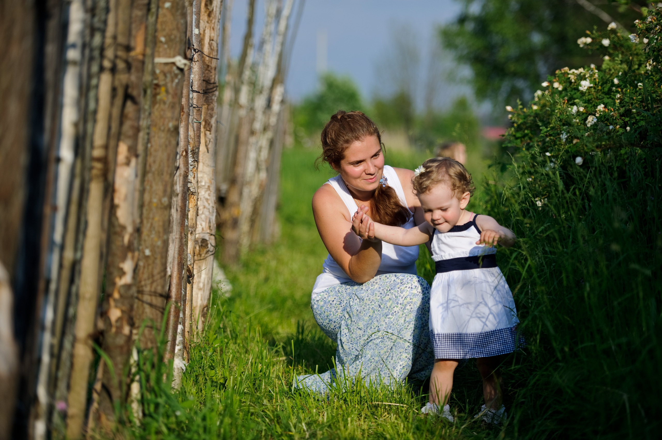 Лилия, Дарина, Элина и Владислава. Мама и дочки. Прогулка, Зеленоград. Семейный фотограф Анна Дубовская