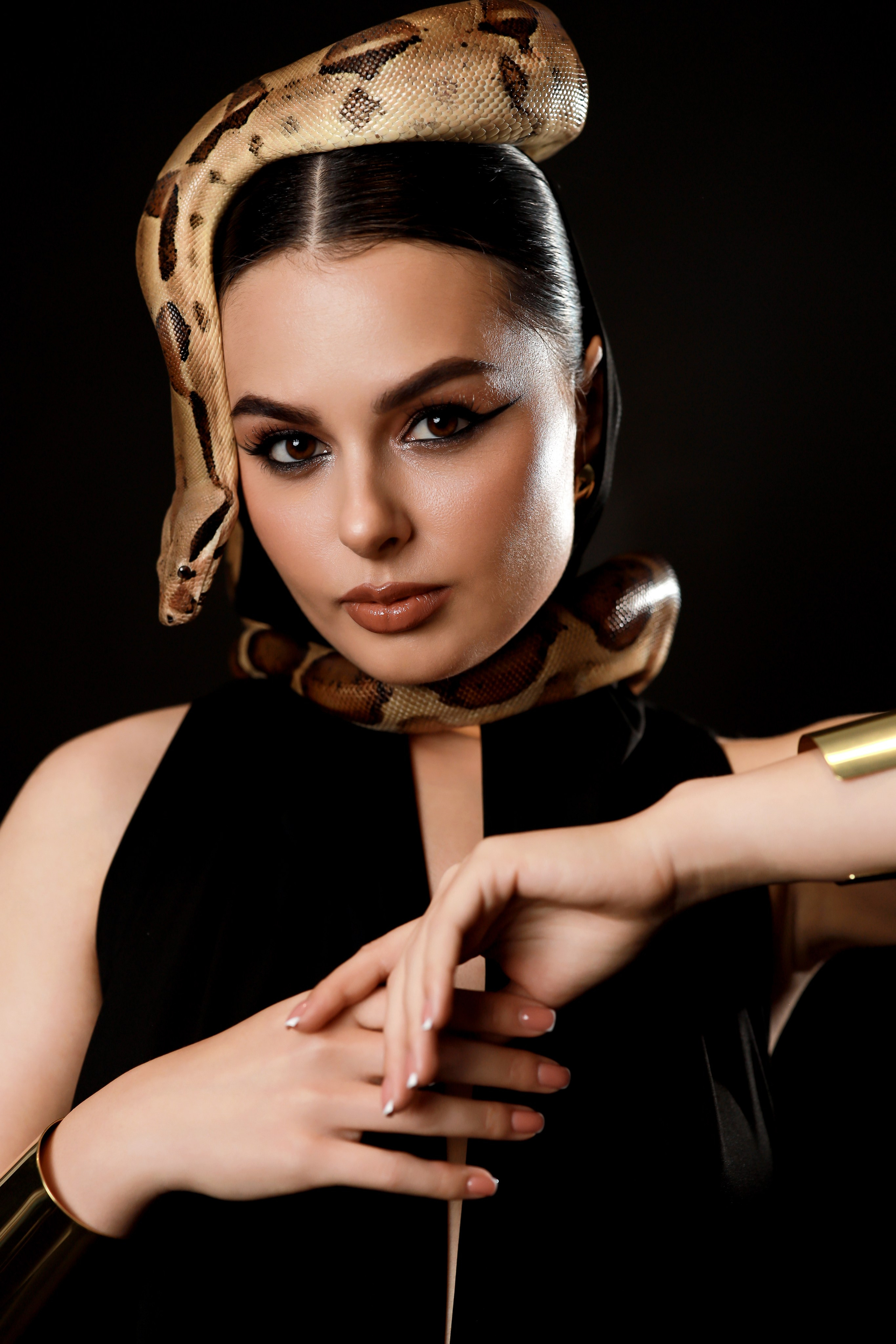 Съёмка со змеей. Фотограф в Воронеже Галина Фурсова