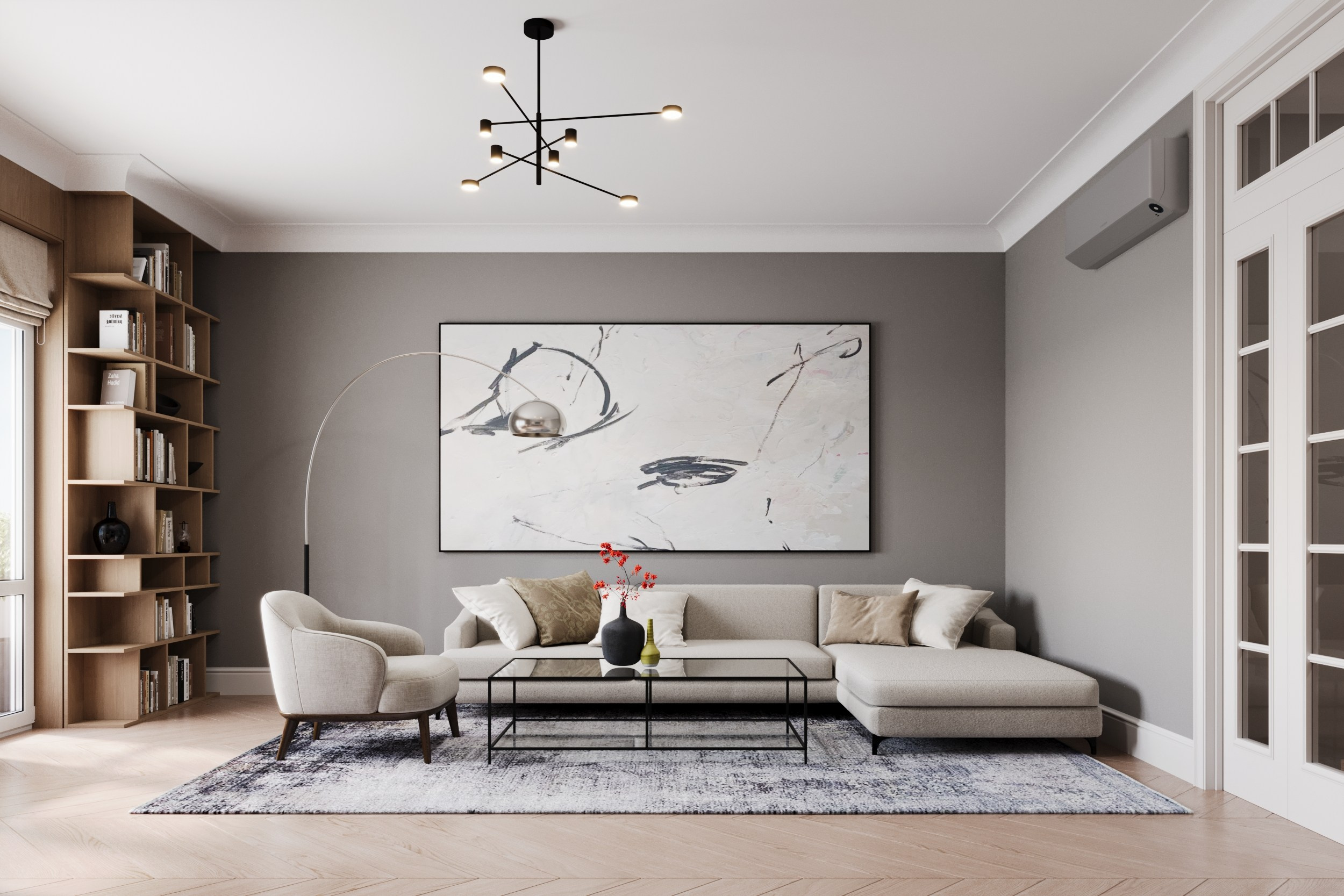 ЖК Сердце Столицы, Москва, 2023 год, 92 м.кв. BYPRITCHINA | студия дизайна интерьера г. Москва