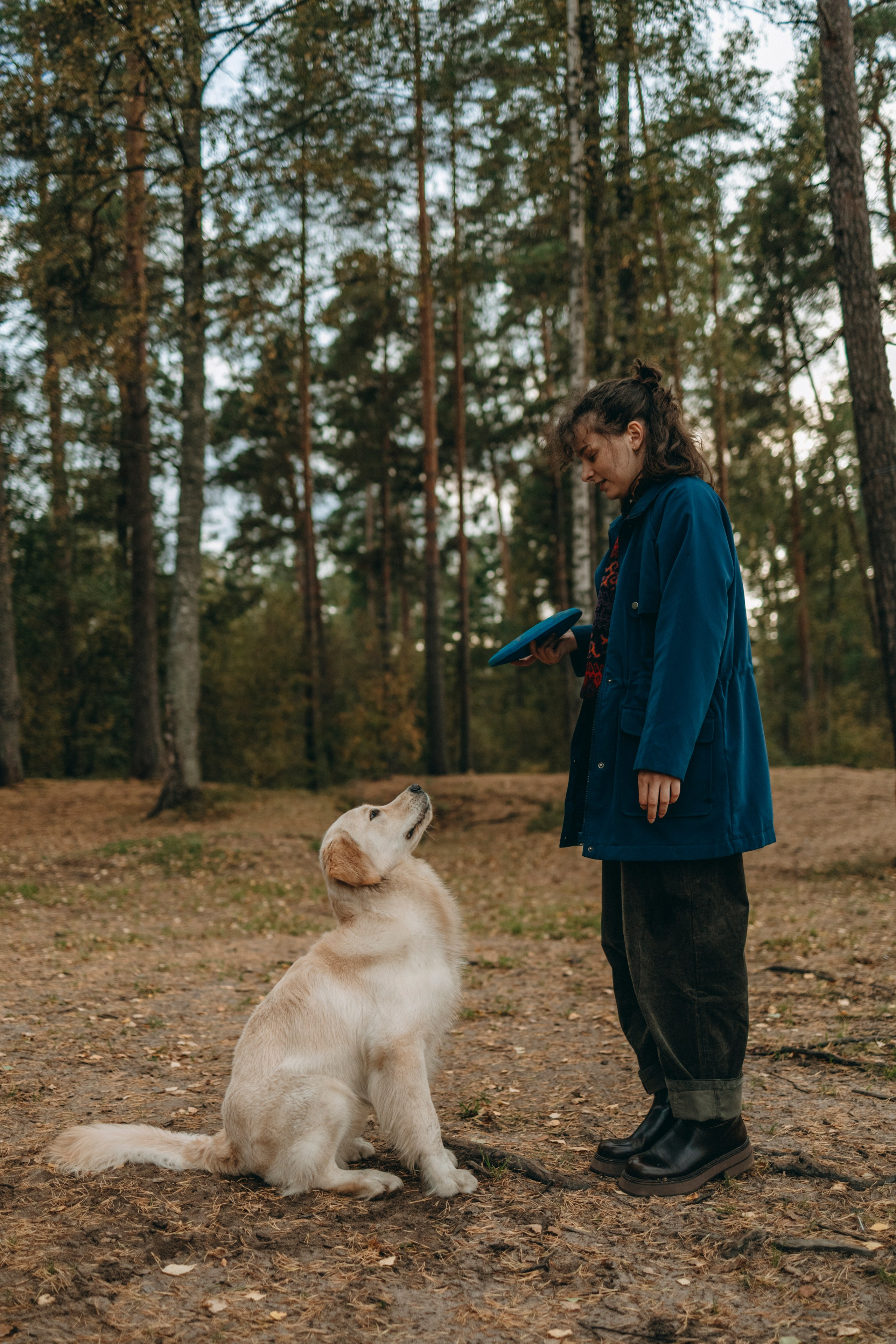 Прогулка Насти с Арчи и Арагоном. Фотограф-анималист в Санкт-Петеребурге Титова Алиса
