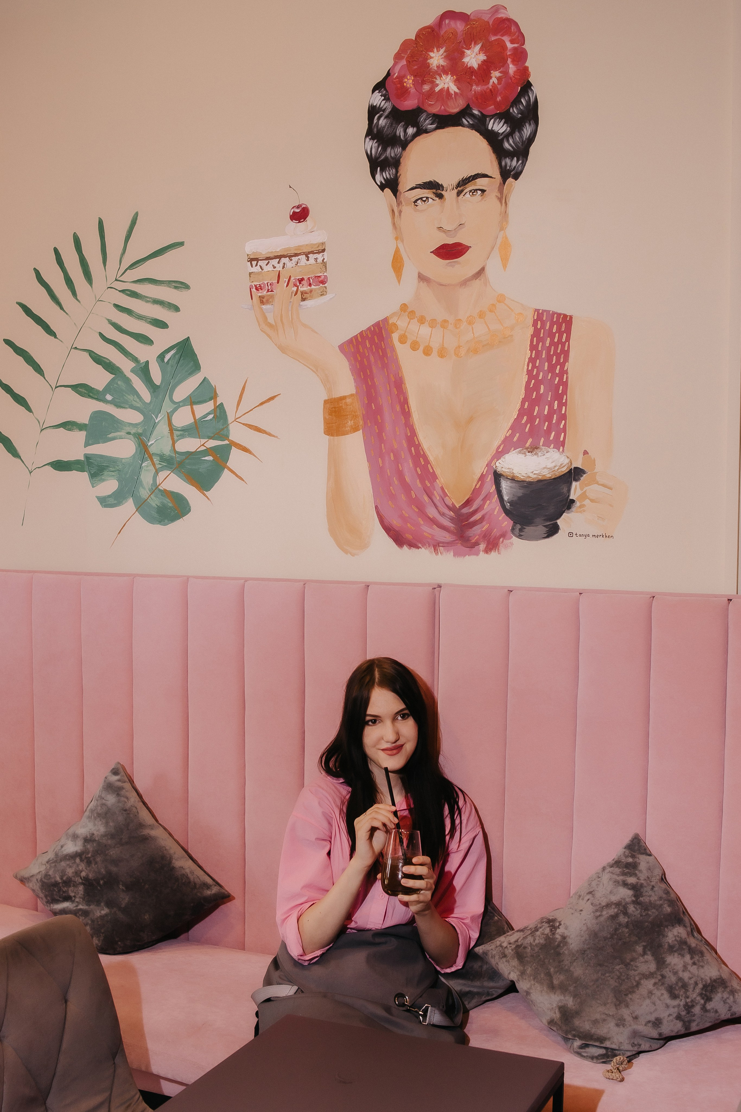 Татьяна. Контент для кофейни «Я есть торт». Фотограф Регина Крикунова г. Красноярск