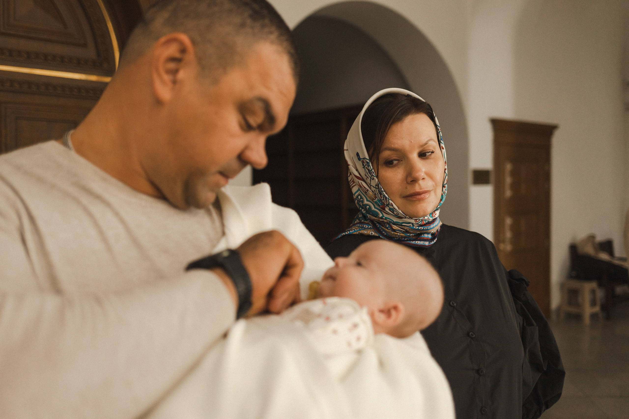 Крещение Стефании. Семейный фотограф в Москве