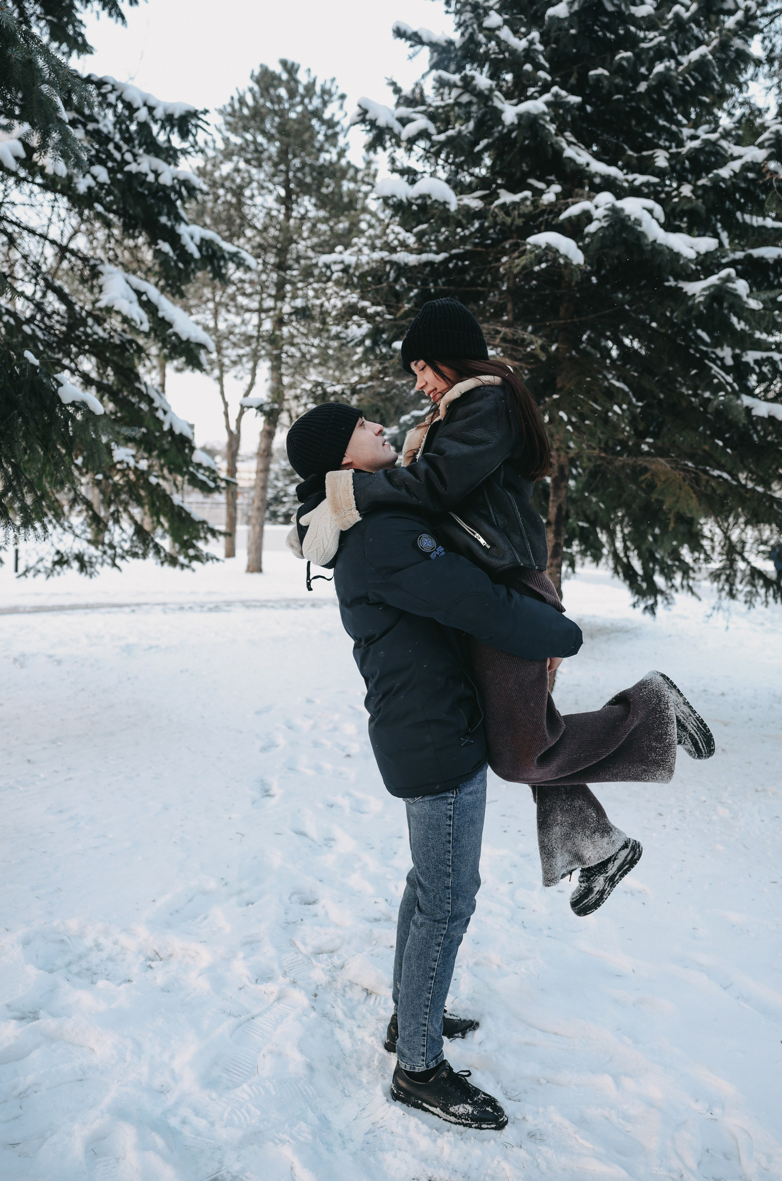 Снежное Love story. Свадебный и семейный фотограф в Ростове-на-Дону Марианна Хахладжева