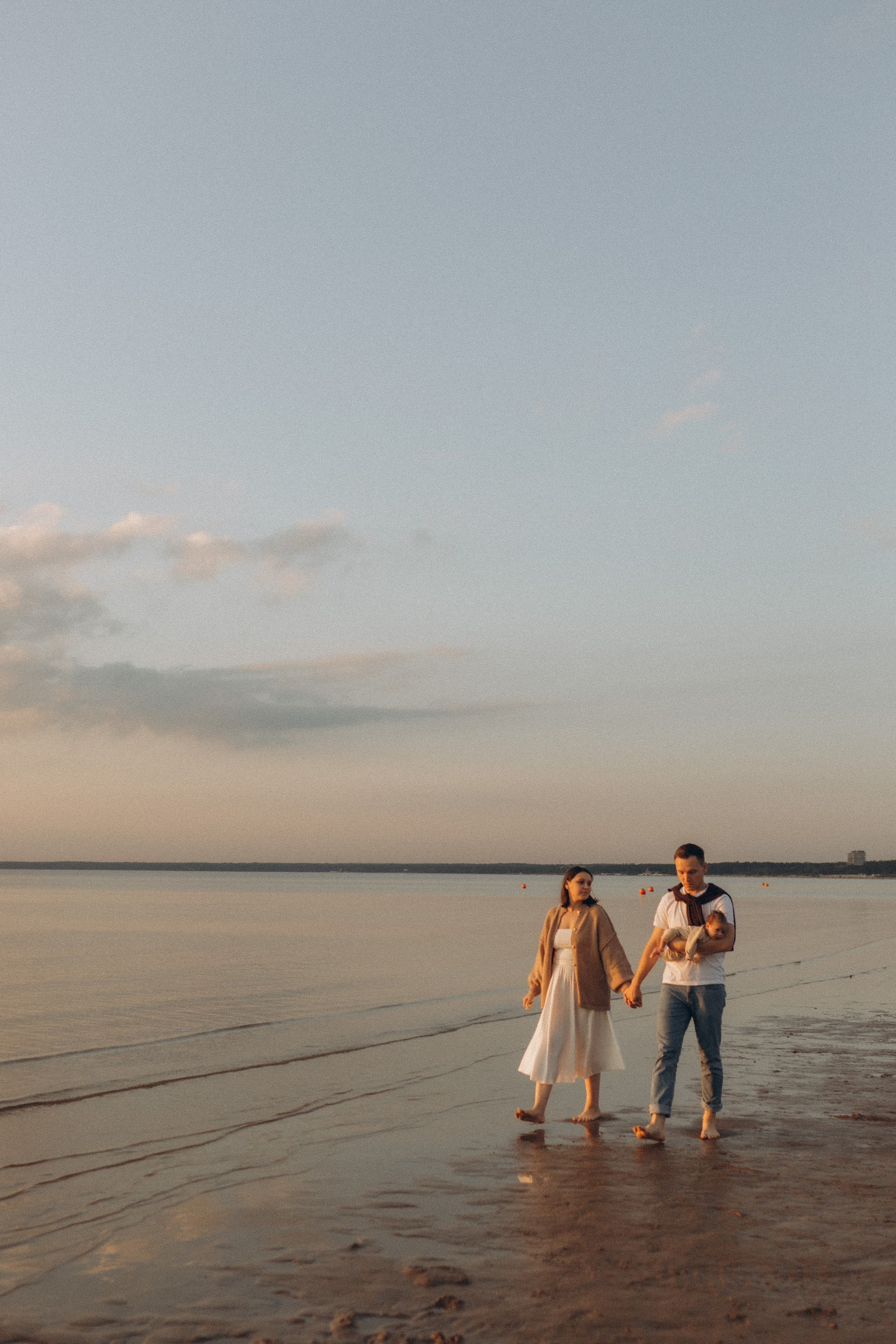 На заливе. -