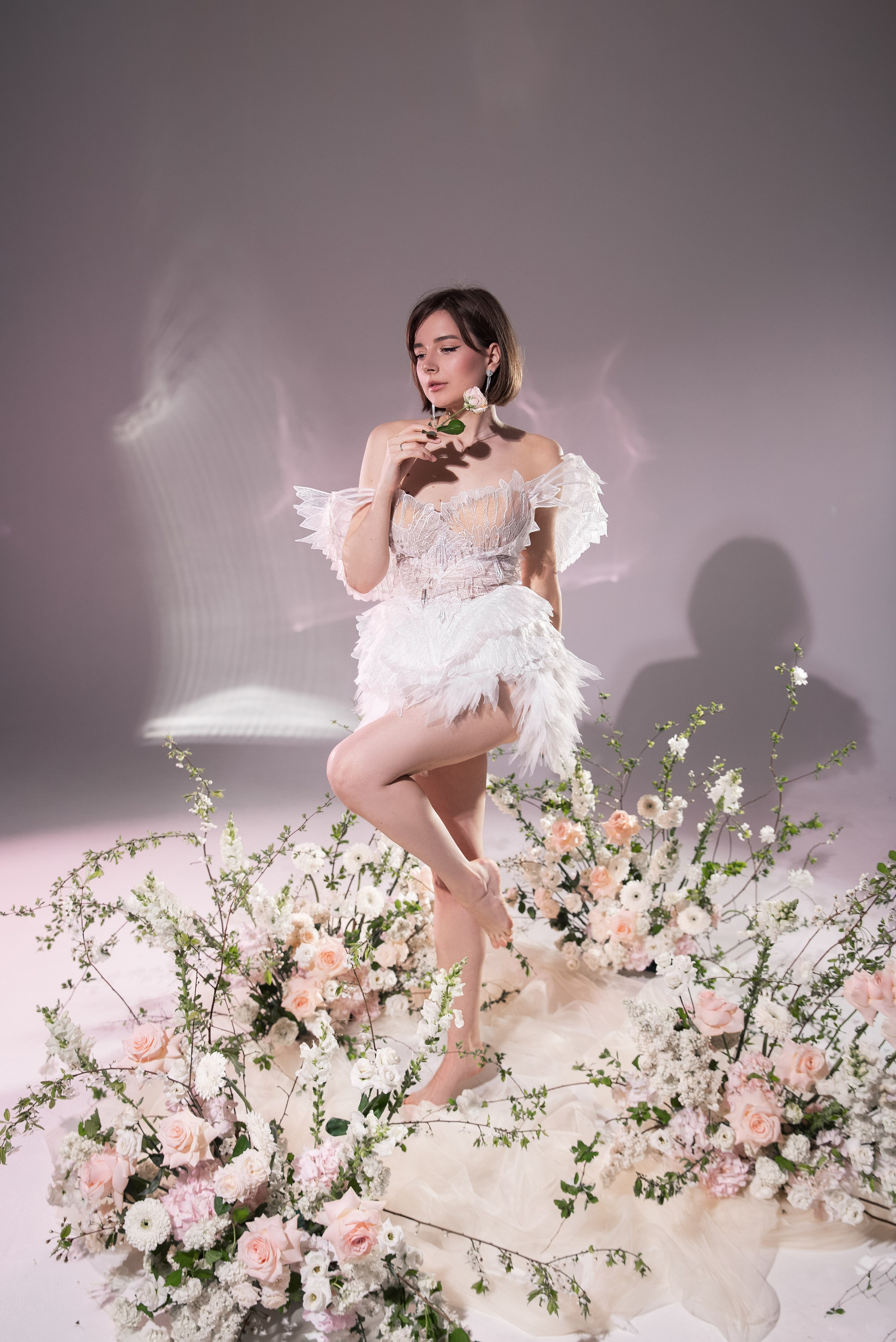 В цветах. Свадебный и портретный фотограф в Москве Мария Кравченко