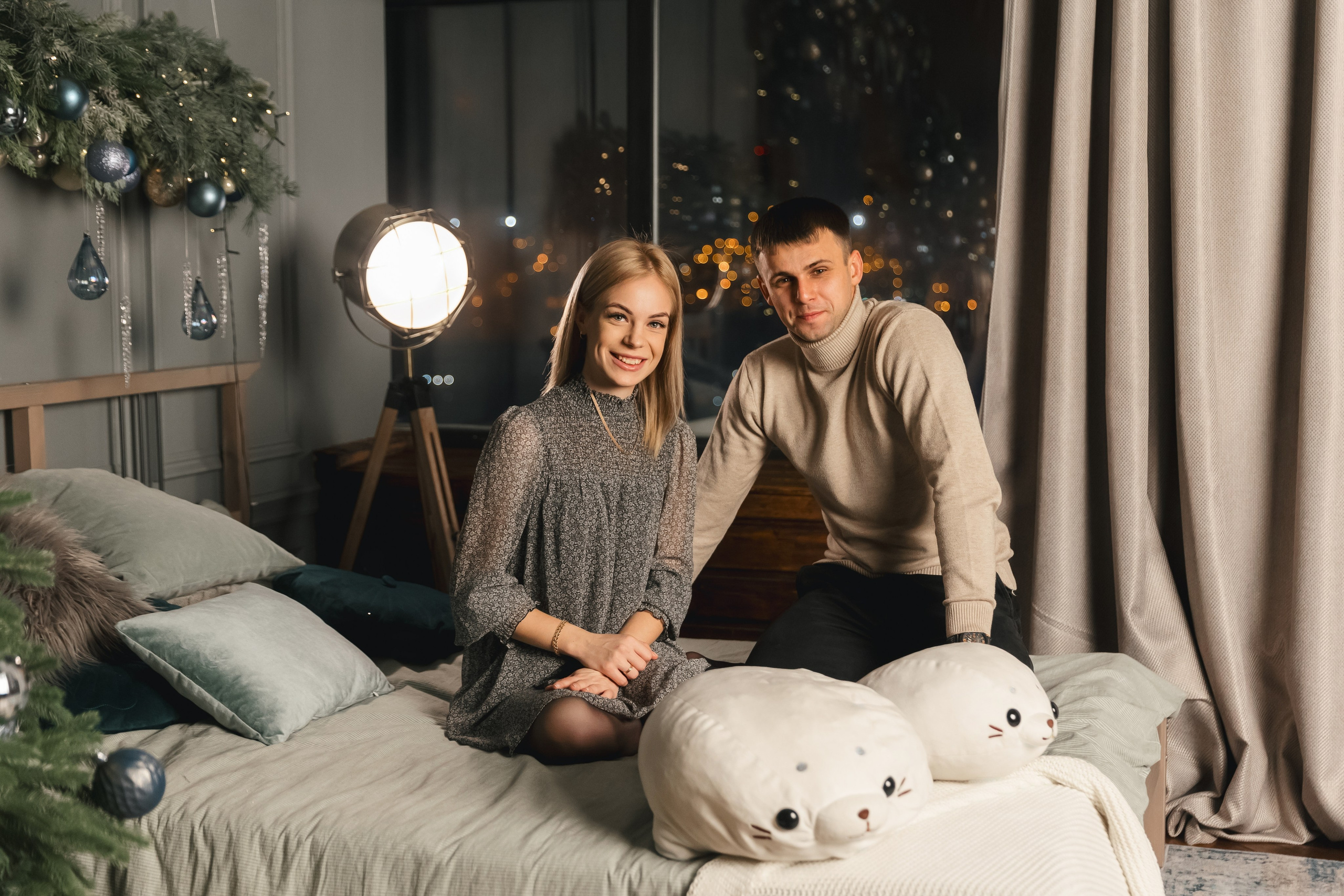 Семейная новогодняя фотосессия в Хабаровске. Свадебный фотограф в Хабаровске