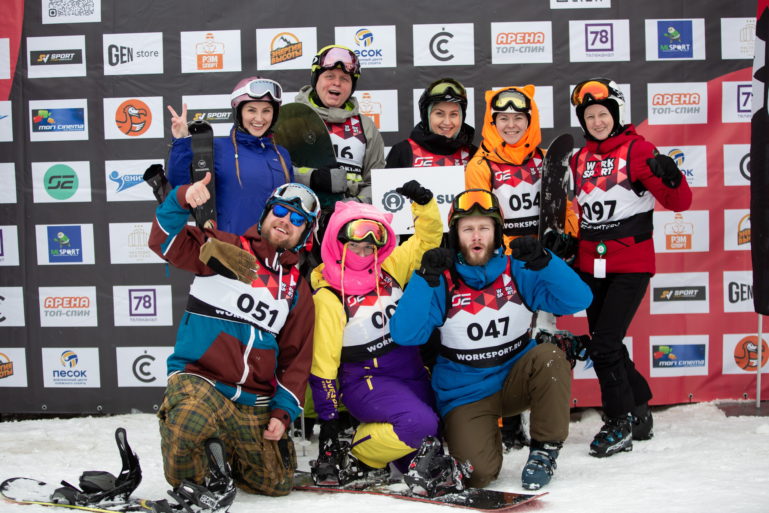 Сноуборд и лыжи для «Work&Sport». Снимаю съемки