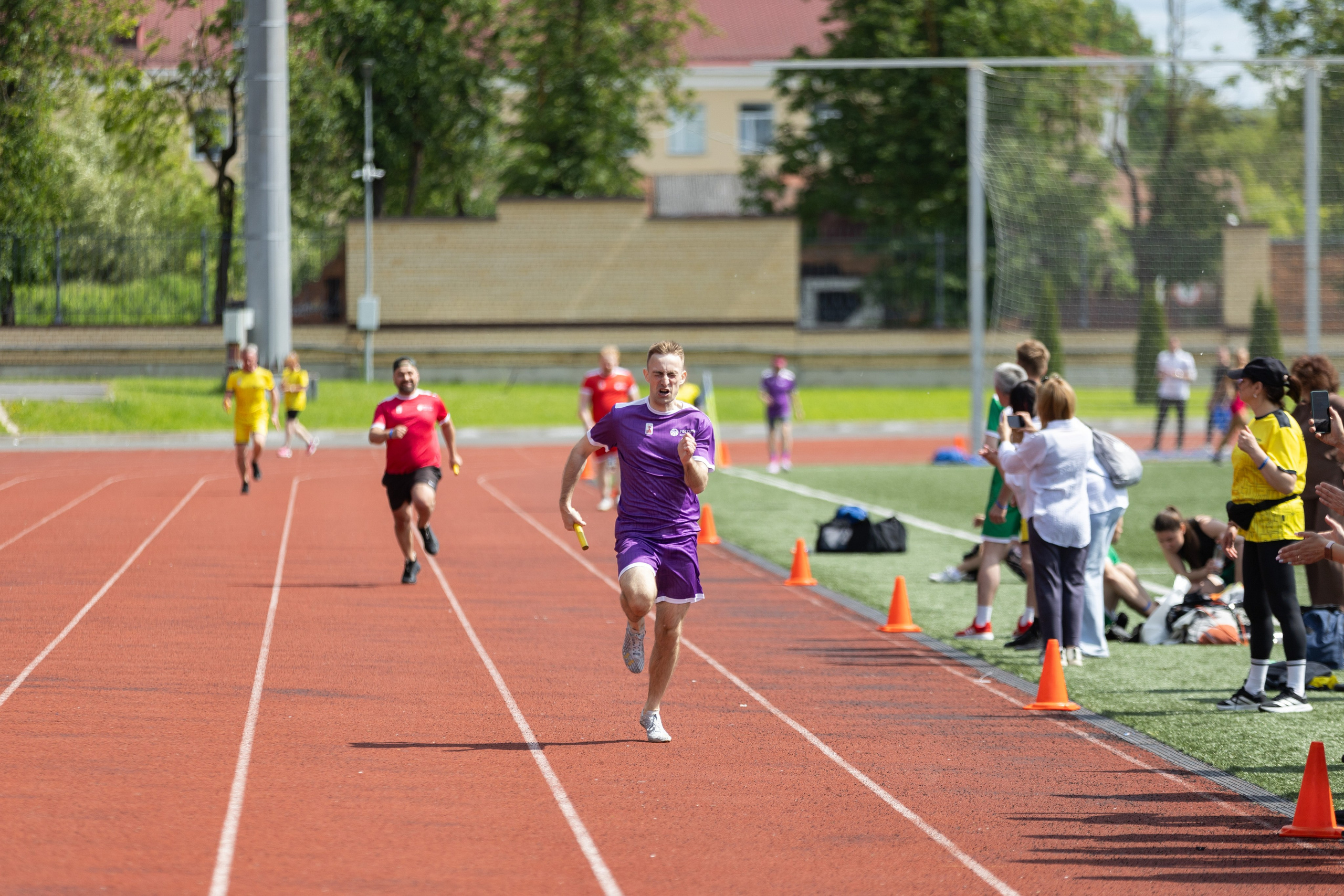 Летняя спартакиада «Росссети». Снимаю съемки