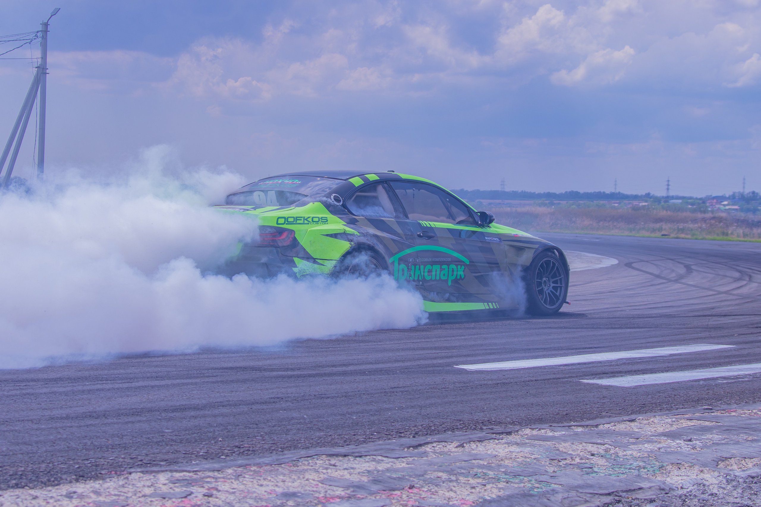 Фотосъёмка профессионального дрифта в Ростов-на-Дону. Портретный фотограф в Ростове-на-Дону Антон Казарин