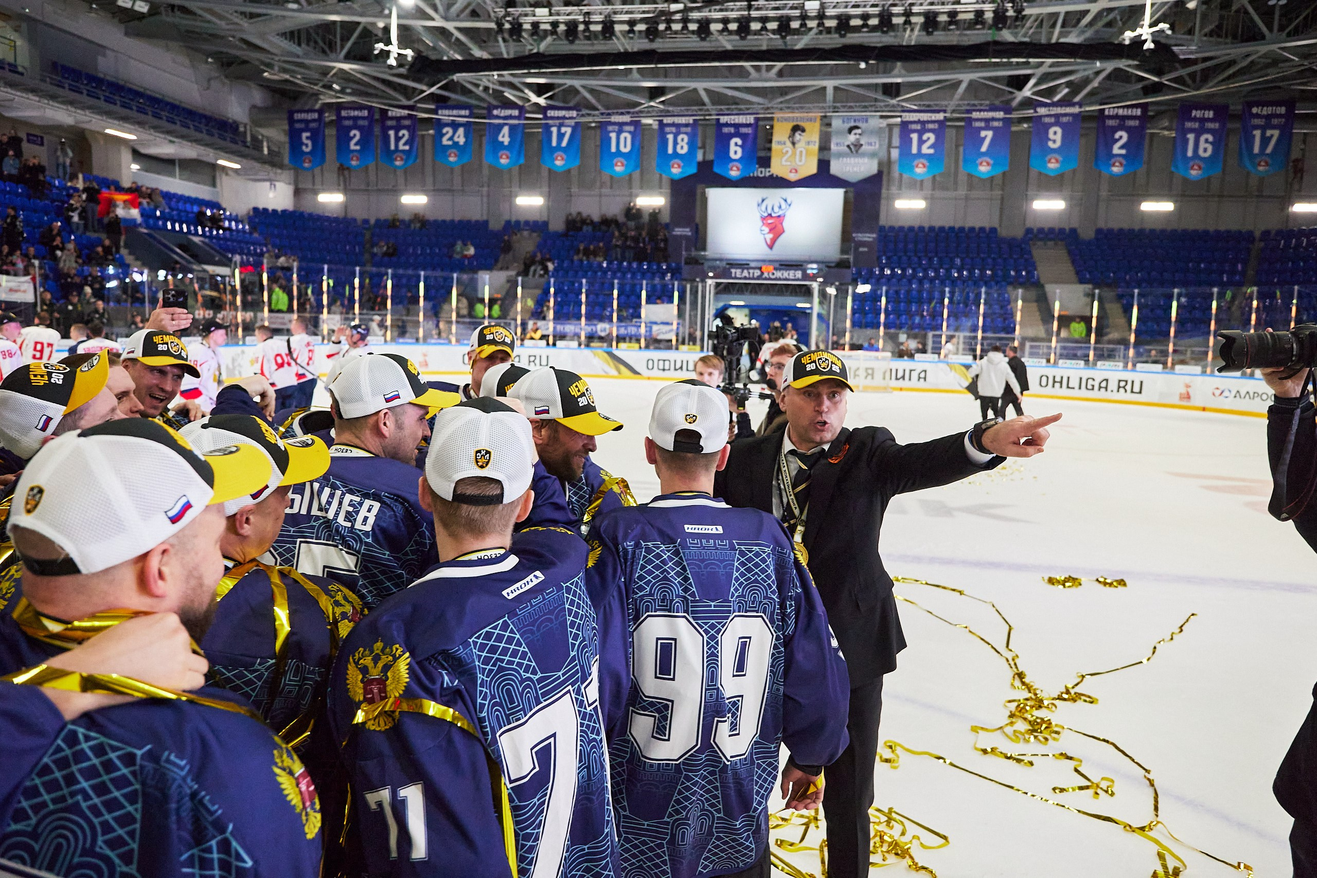 Репортаж. Офицерская хоккейная лига 2025 год. Спортивный фотограф Некрасов Денис